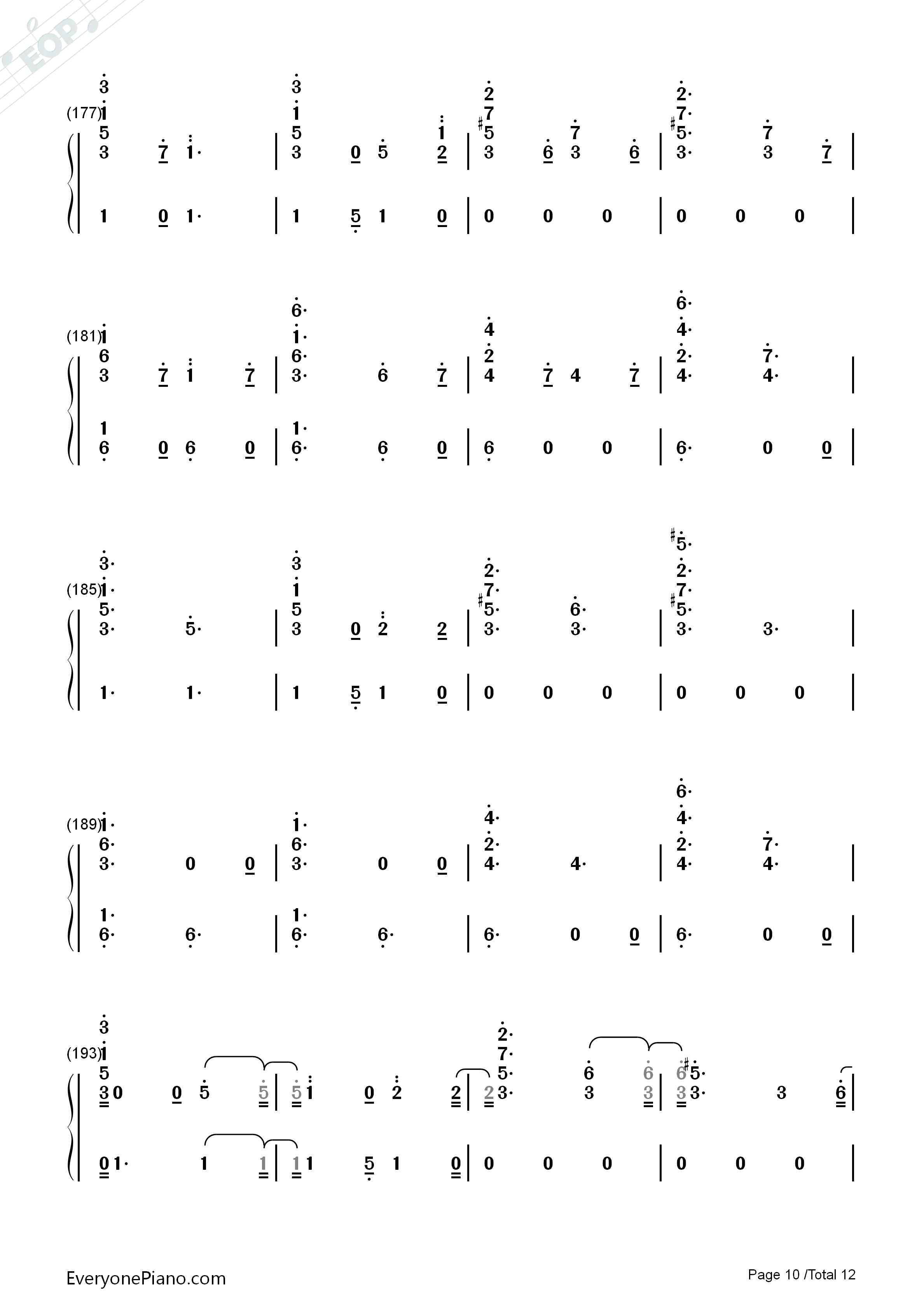 Candy_Cane_Lane钢琴简谱_Sia演唱