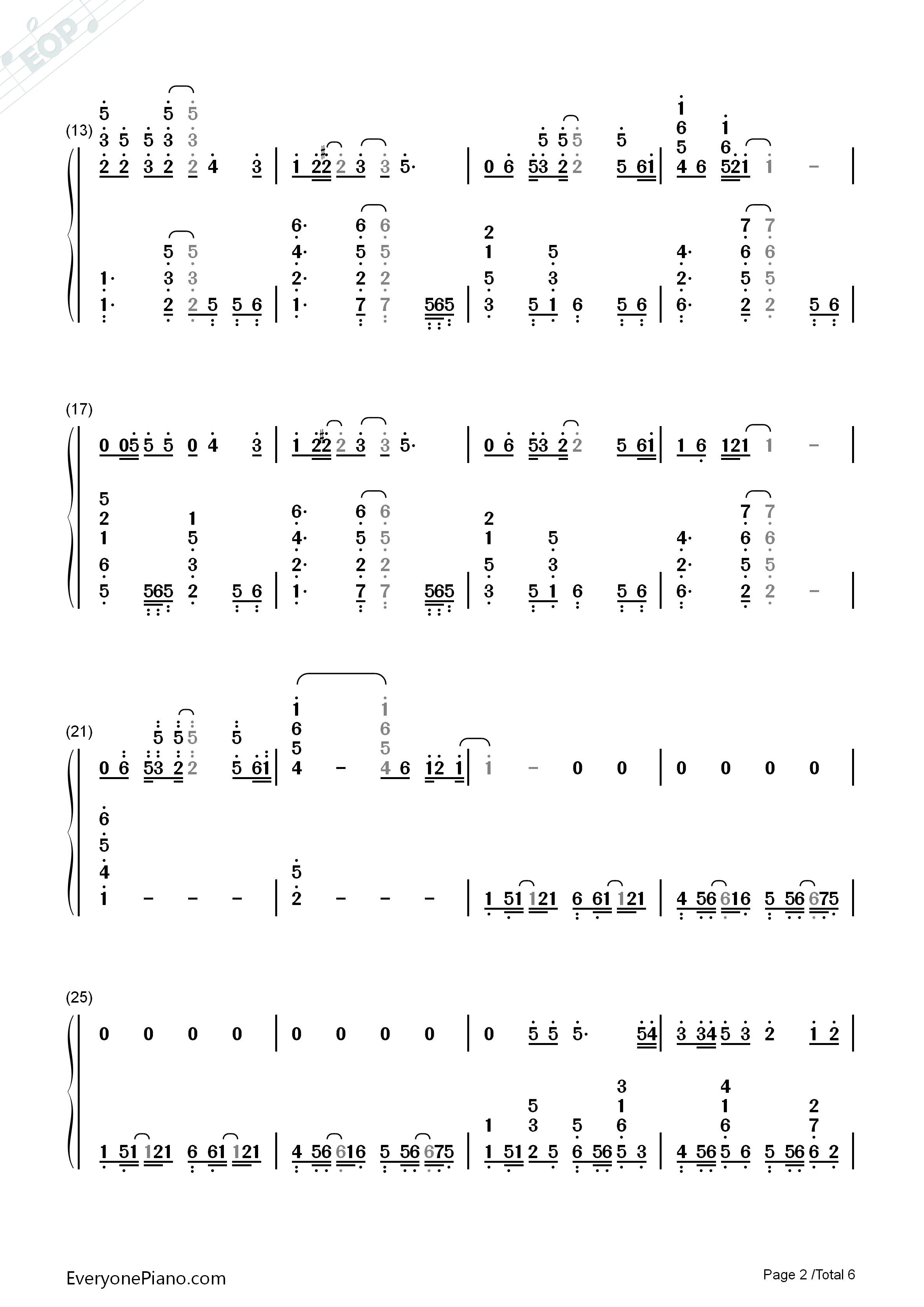 Your_Reality钢琴简谱_Jillian_Ashcraft演唱