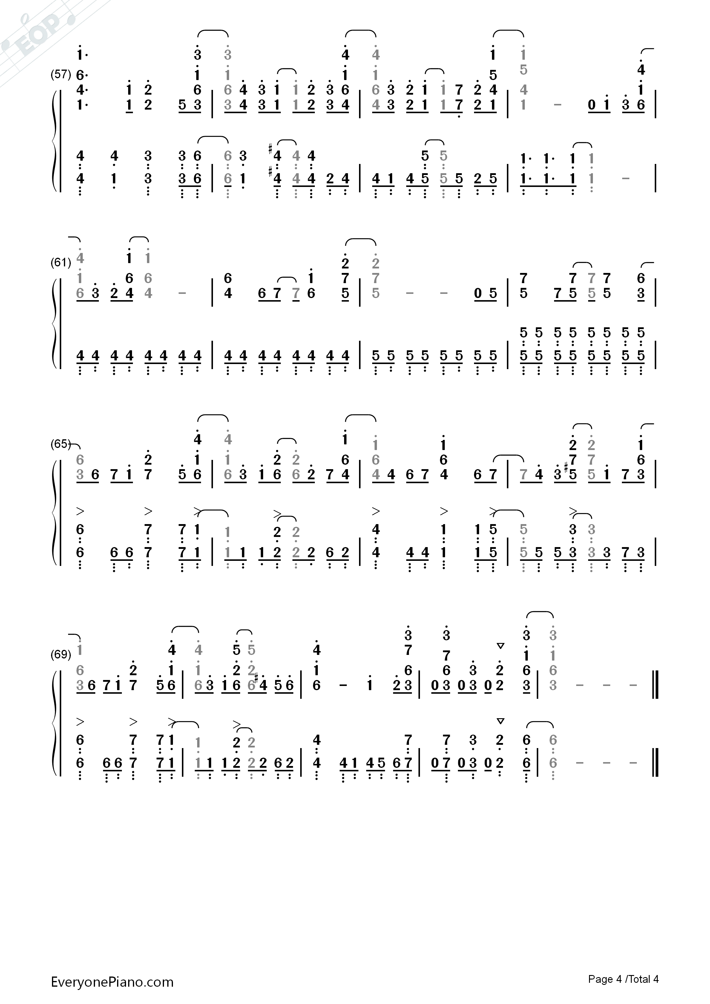 トリカゴ钢琴简谱_XX:me演唱