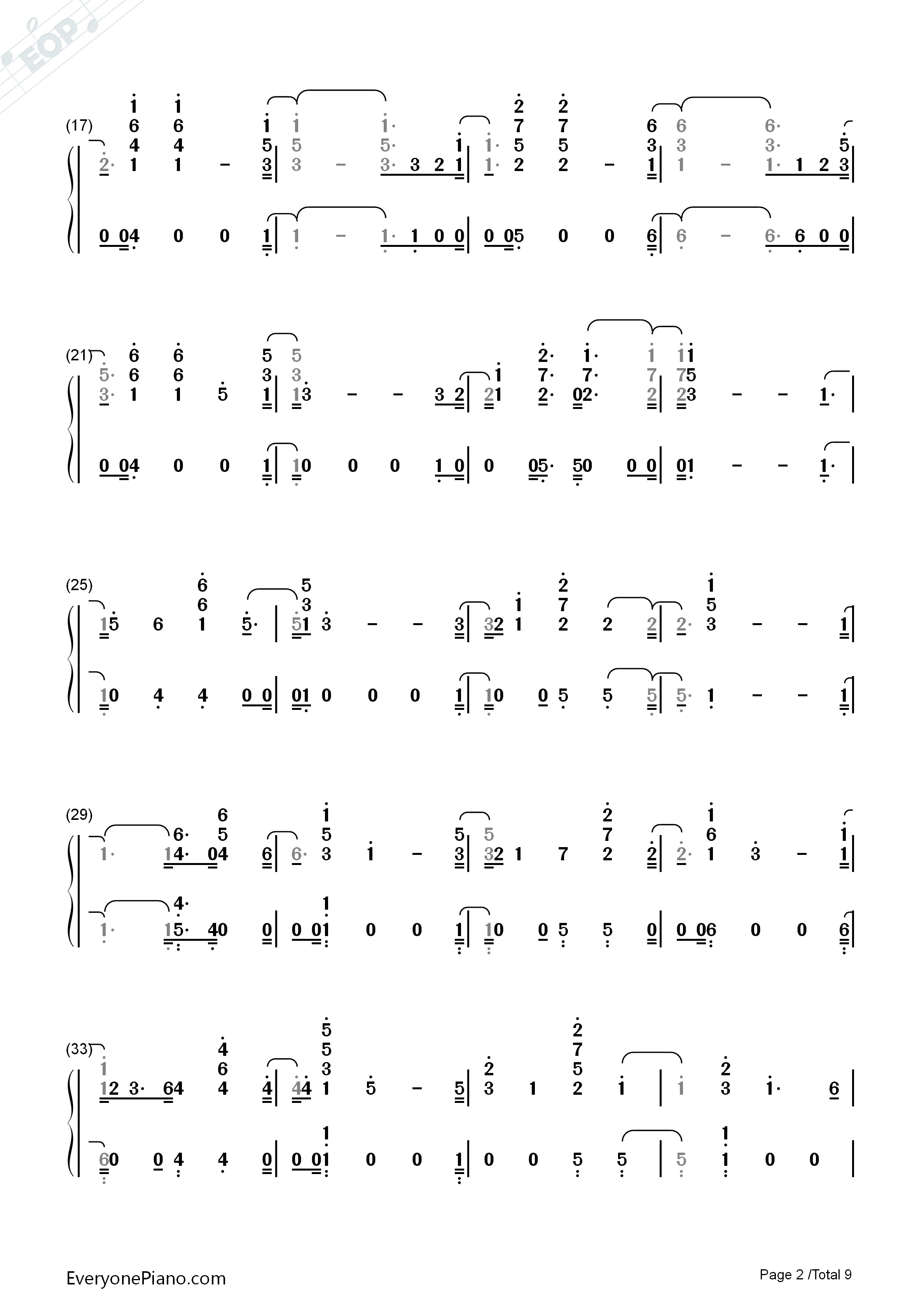 These_Days钢琴简谱_Rudimental演唱