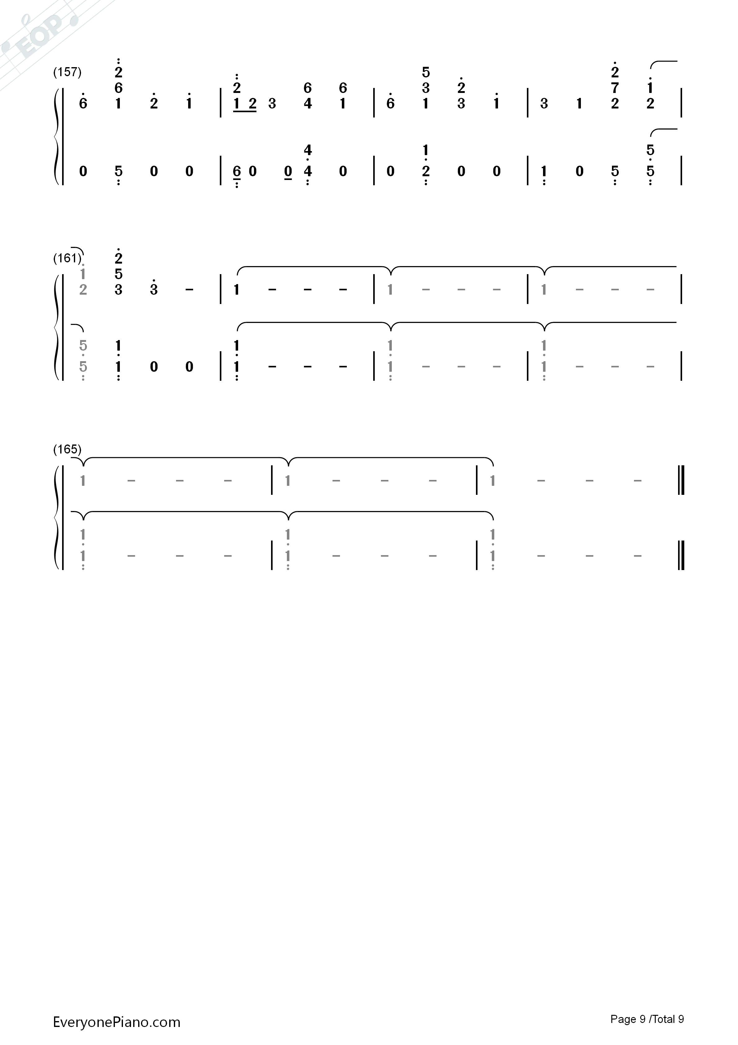 These_Days钢琴简谱_Rudimental演唱