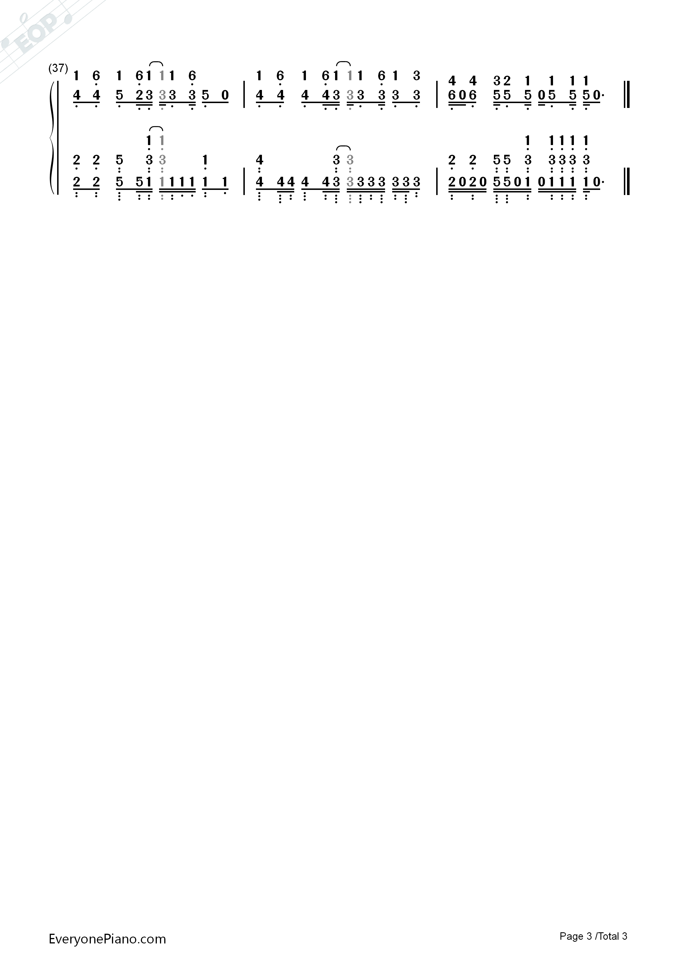 Sweets_Parade钢琴简谱_花泽香菜演唱