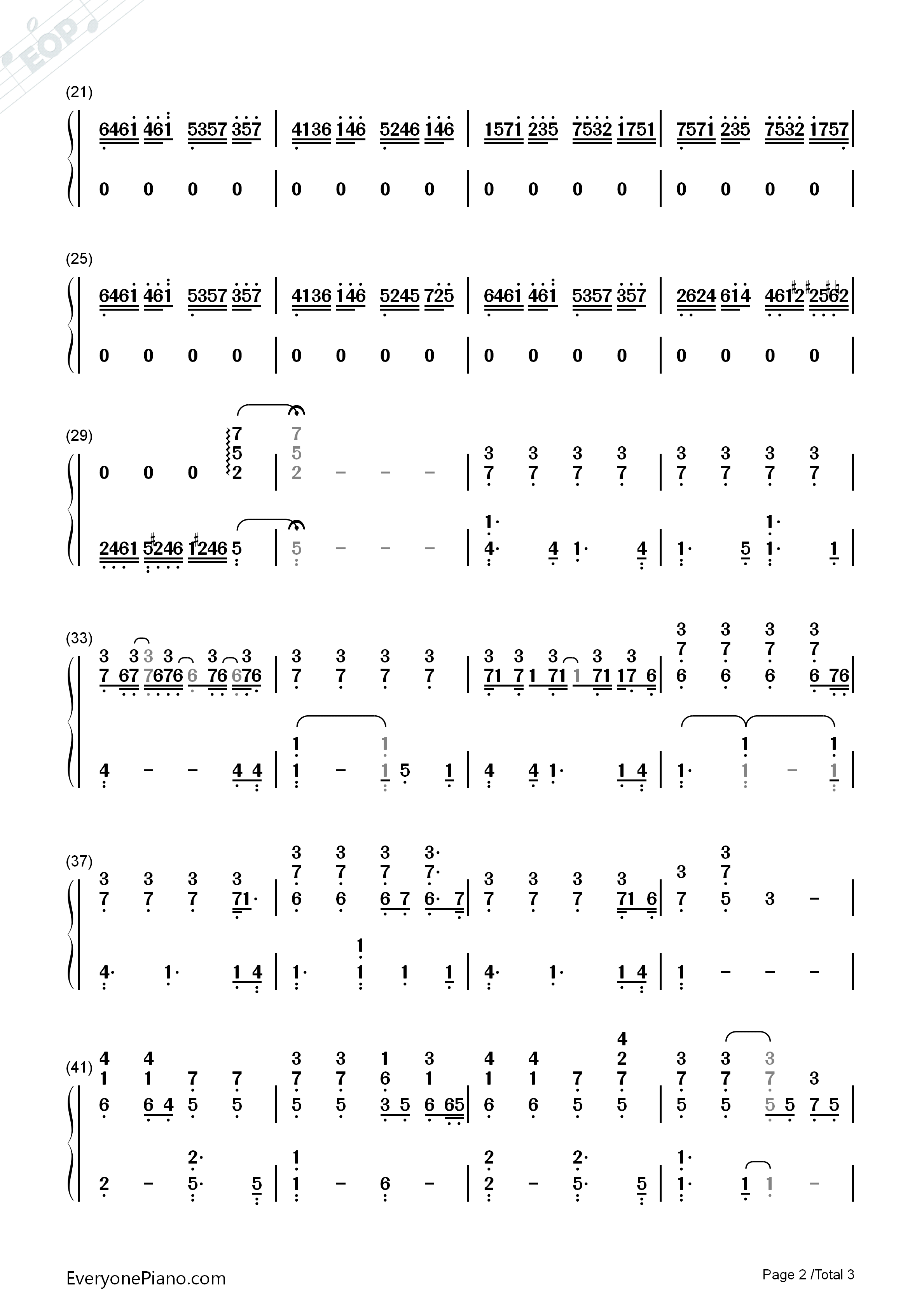 被雨伤透钢琴简谱_苏打绿演唱