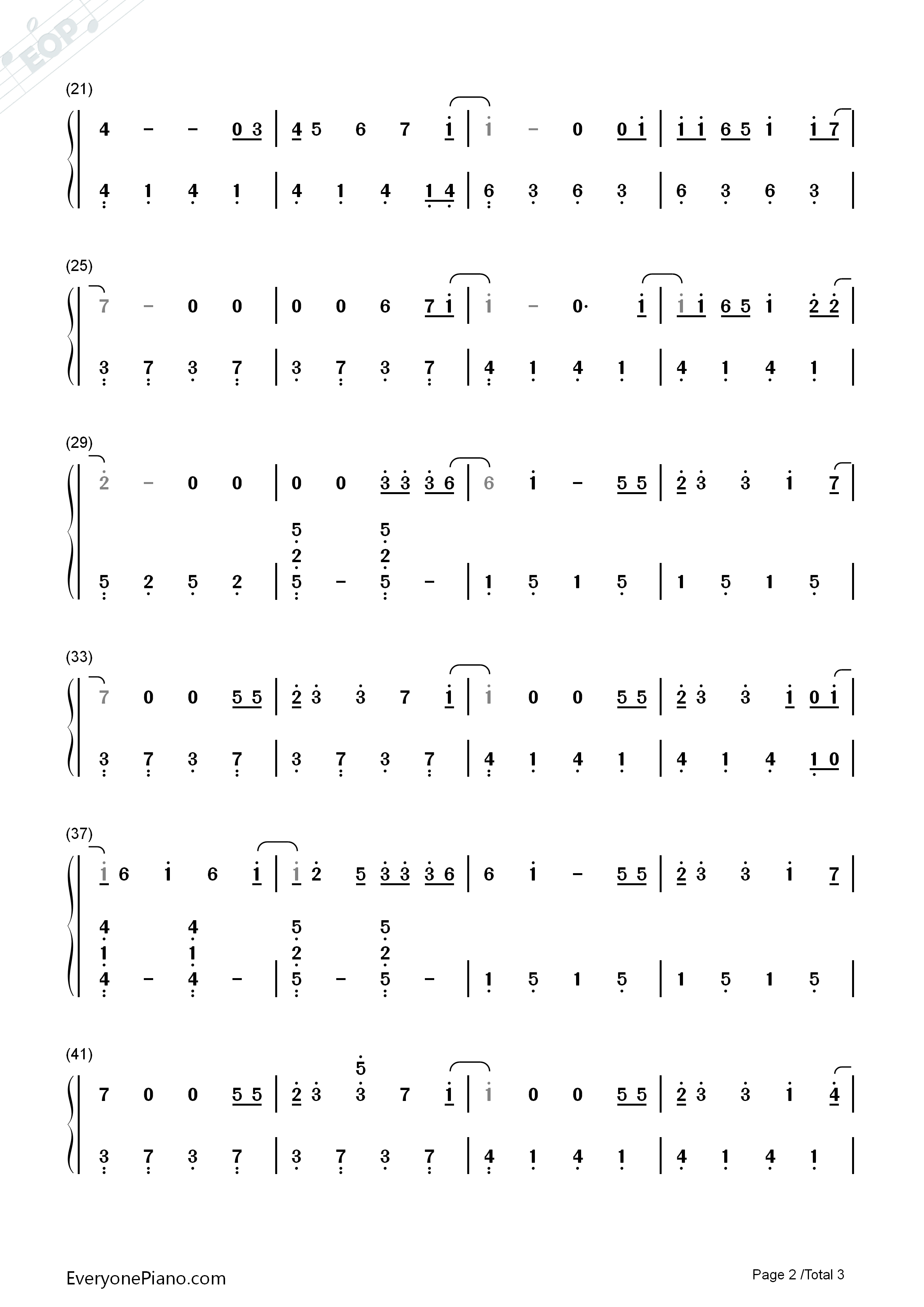 伟大的渺小钢琴简谱_林俊杰演唱