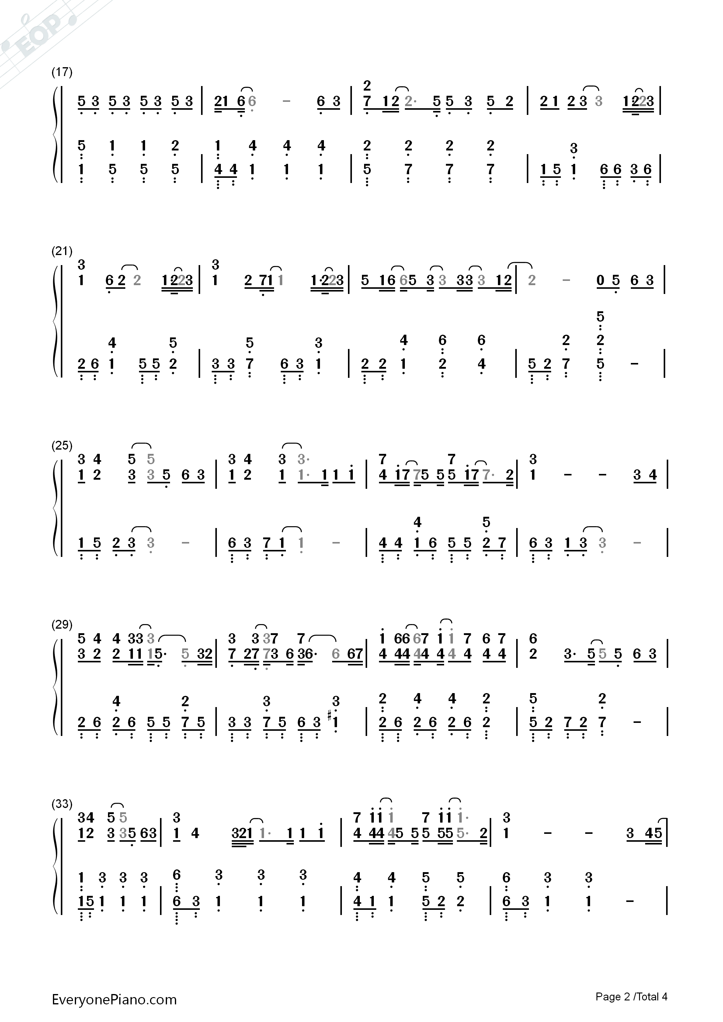 可乐钢琴简谱_谢安琪演唱