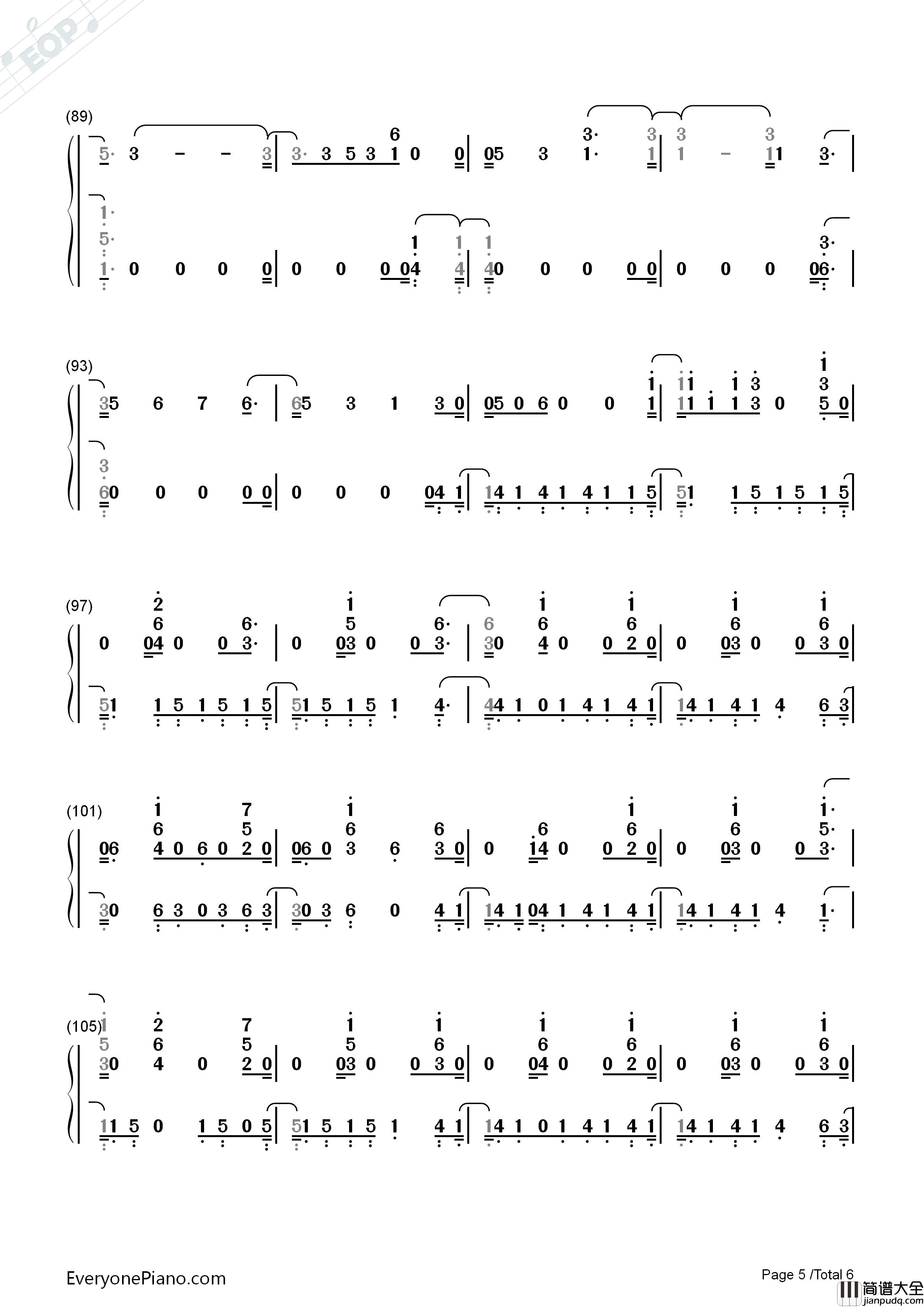 In_My_Blood钢琴简谱_Shawn_Mendes演唱