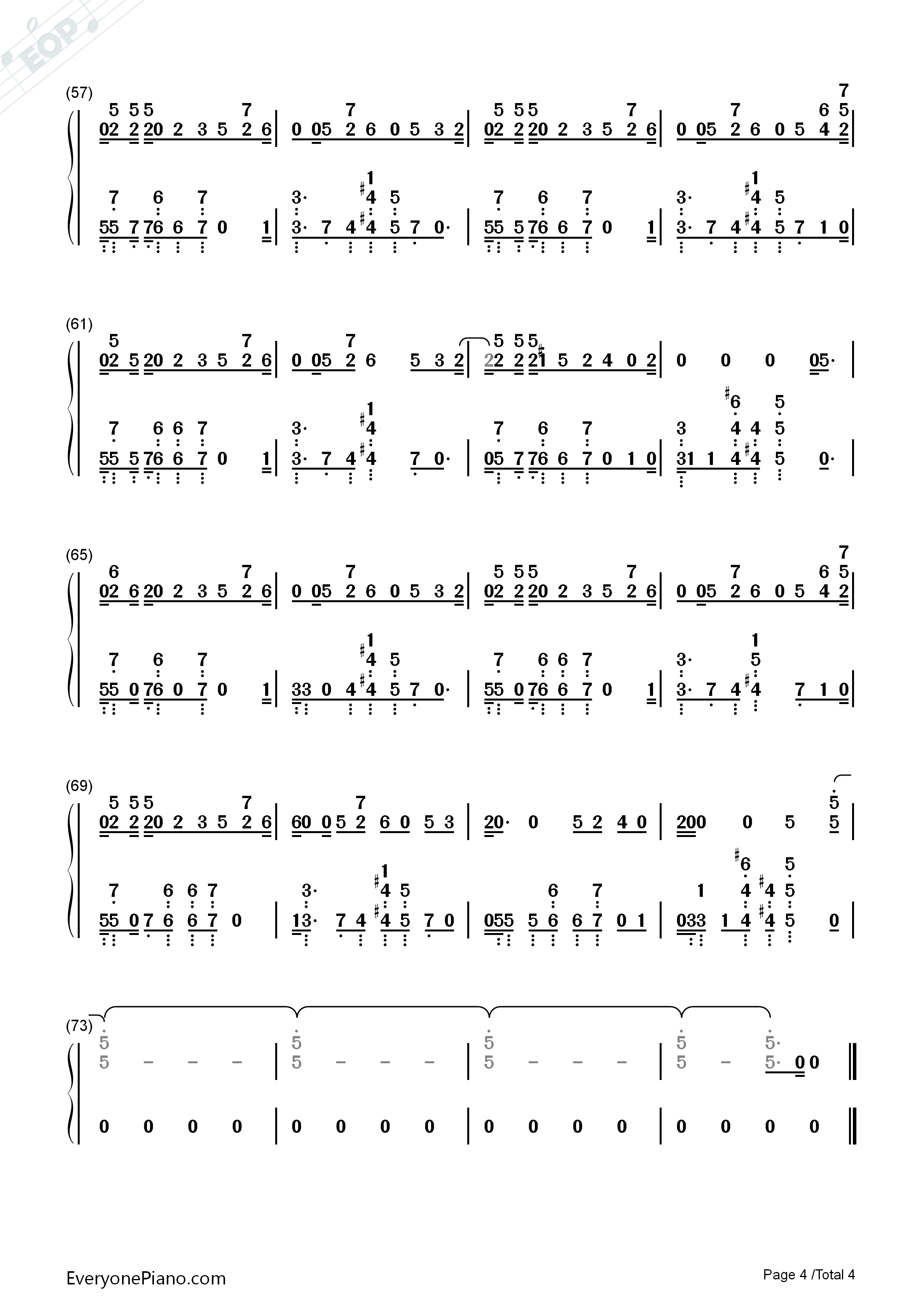 No_Excuses钢琴简谱_Meghan_Trainor演唱