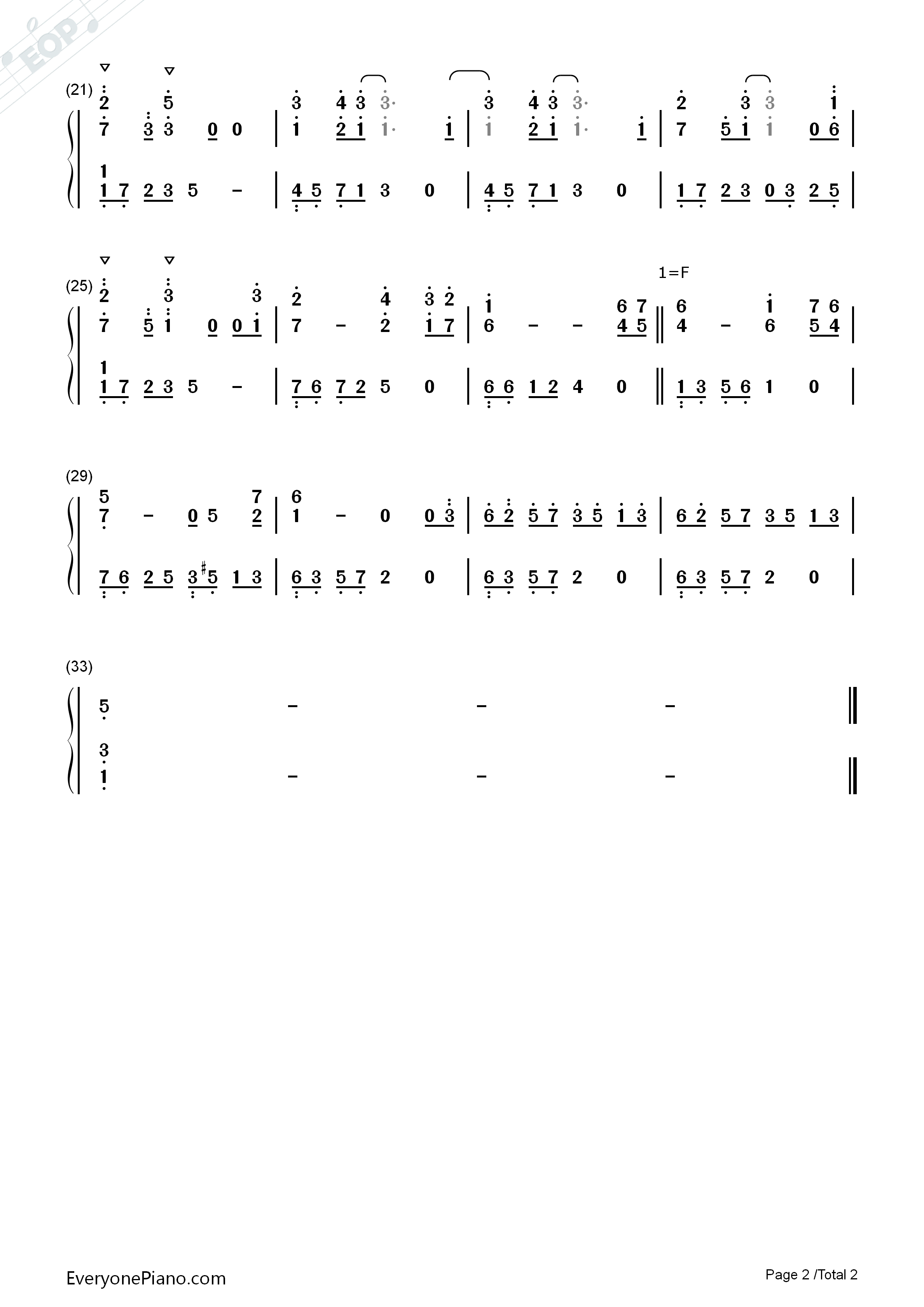 300年の静寂钢琴简谱_V.A.演唱