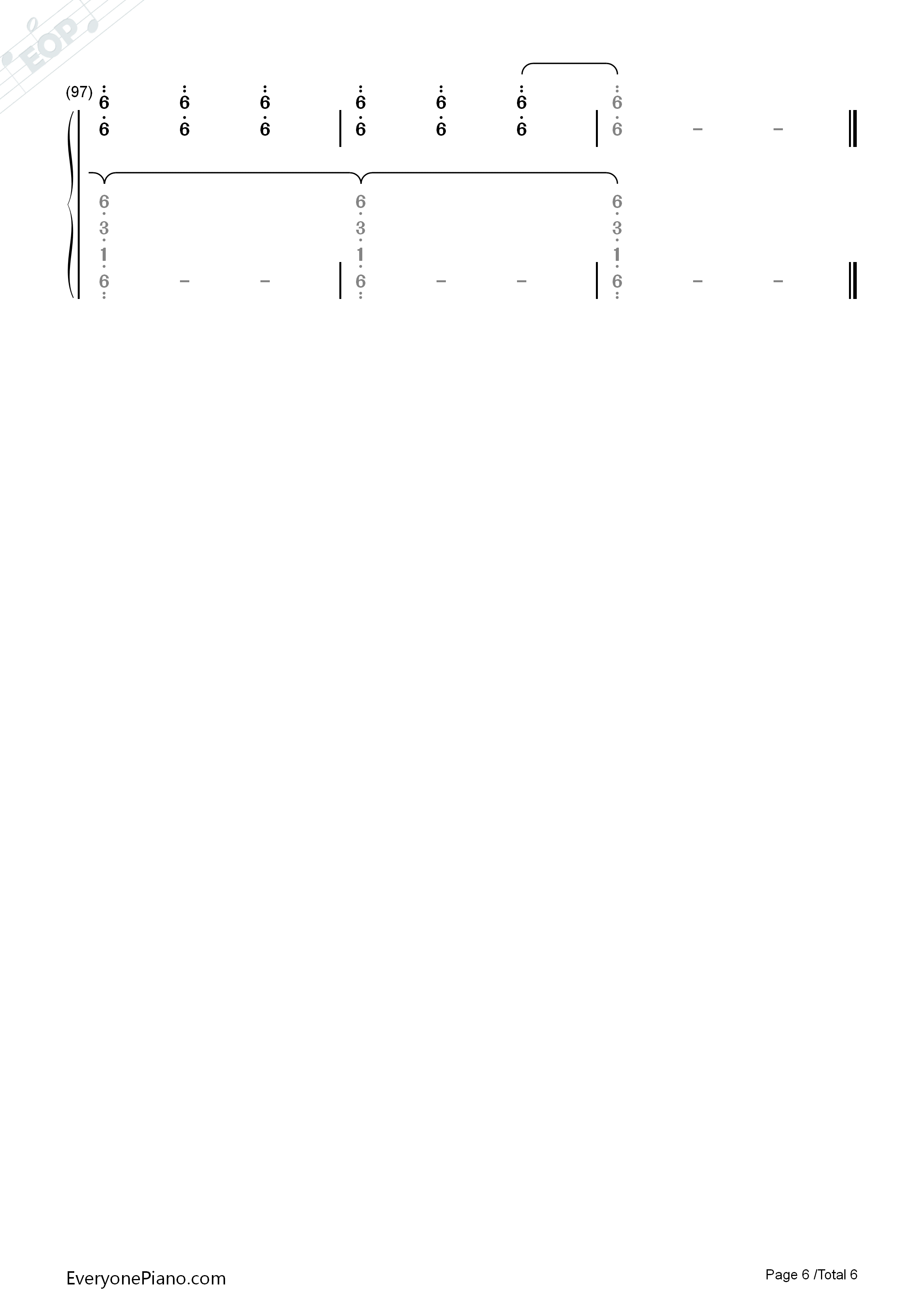 钟楼上的华尔兹钢琴简谱_未知演唱
