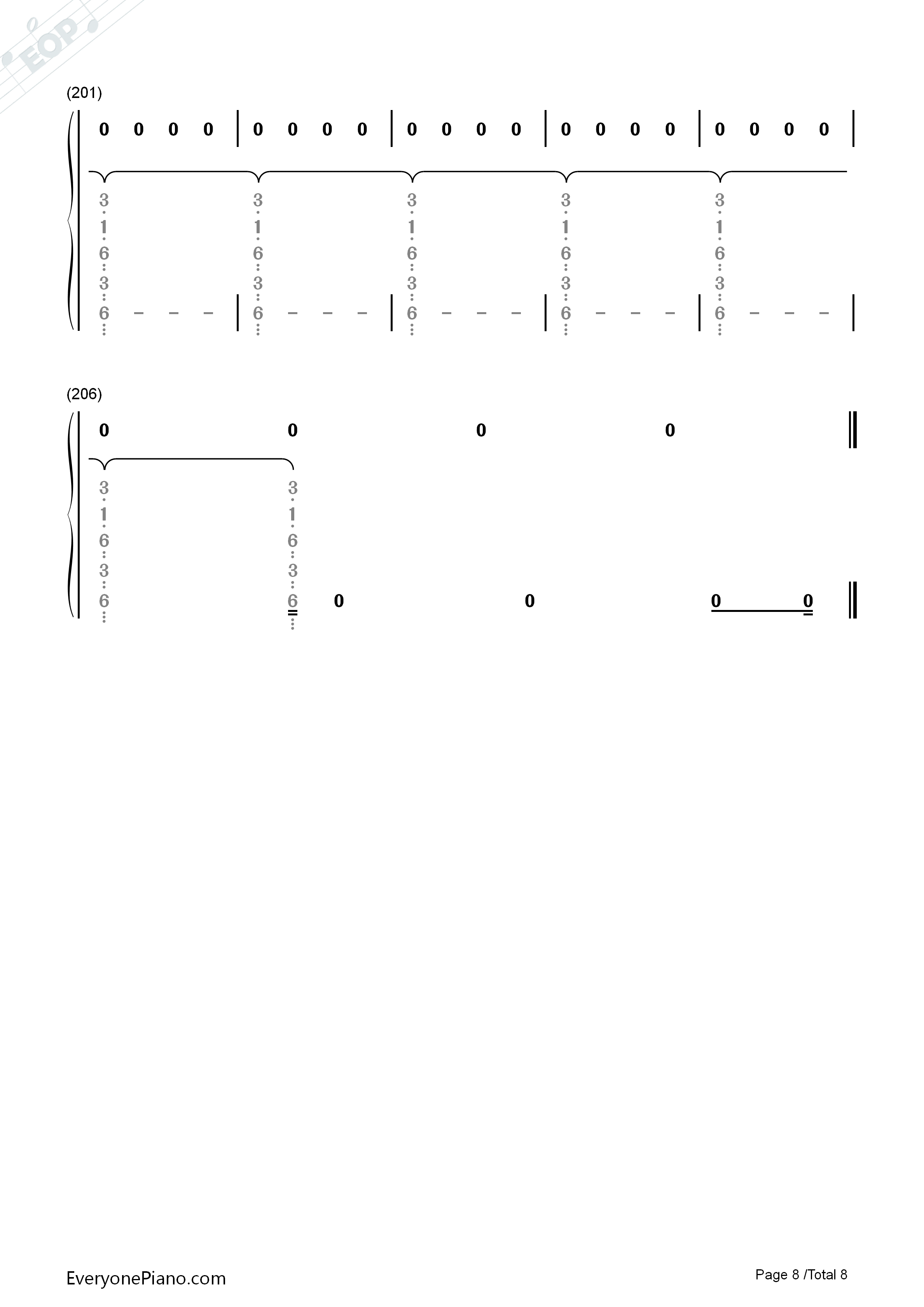 Don't_Give_In钢琴简谱_Snow_Patrol演唱