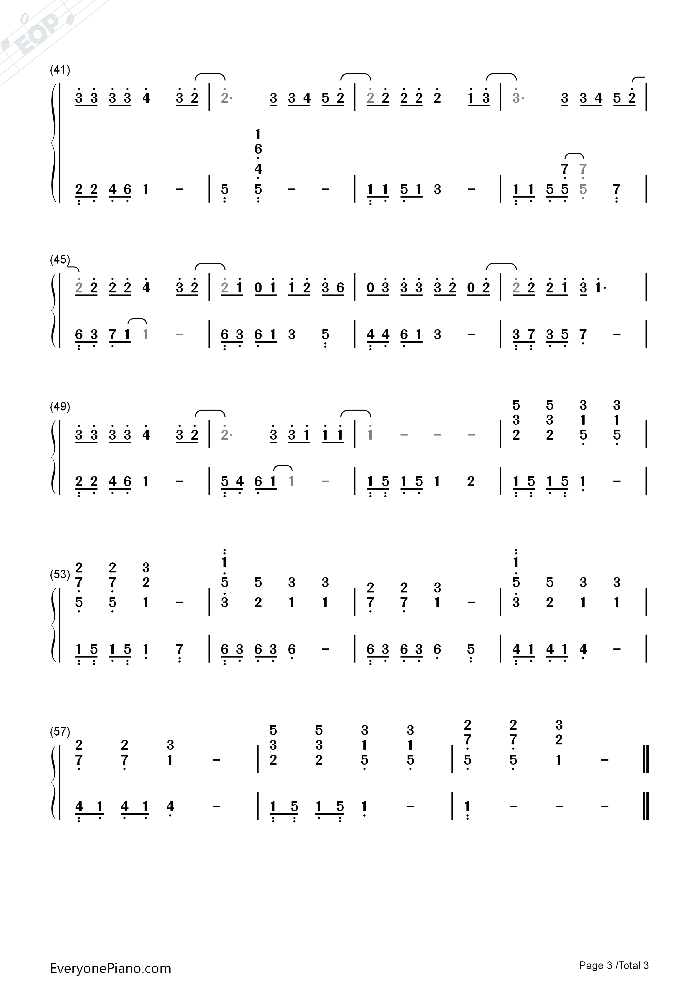 连名带姓钢琴简谱_张惠妹演唱