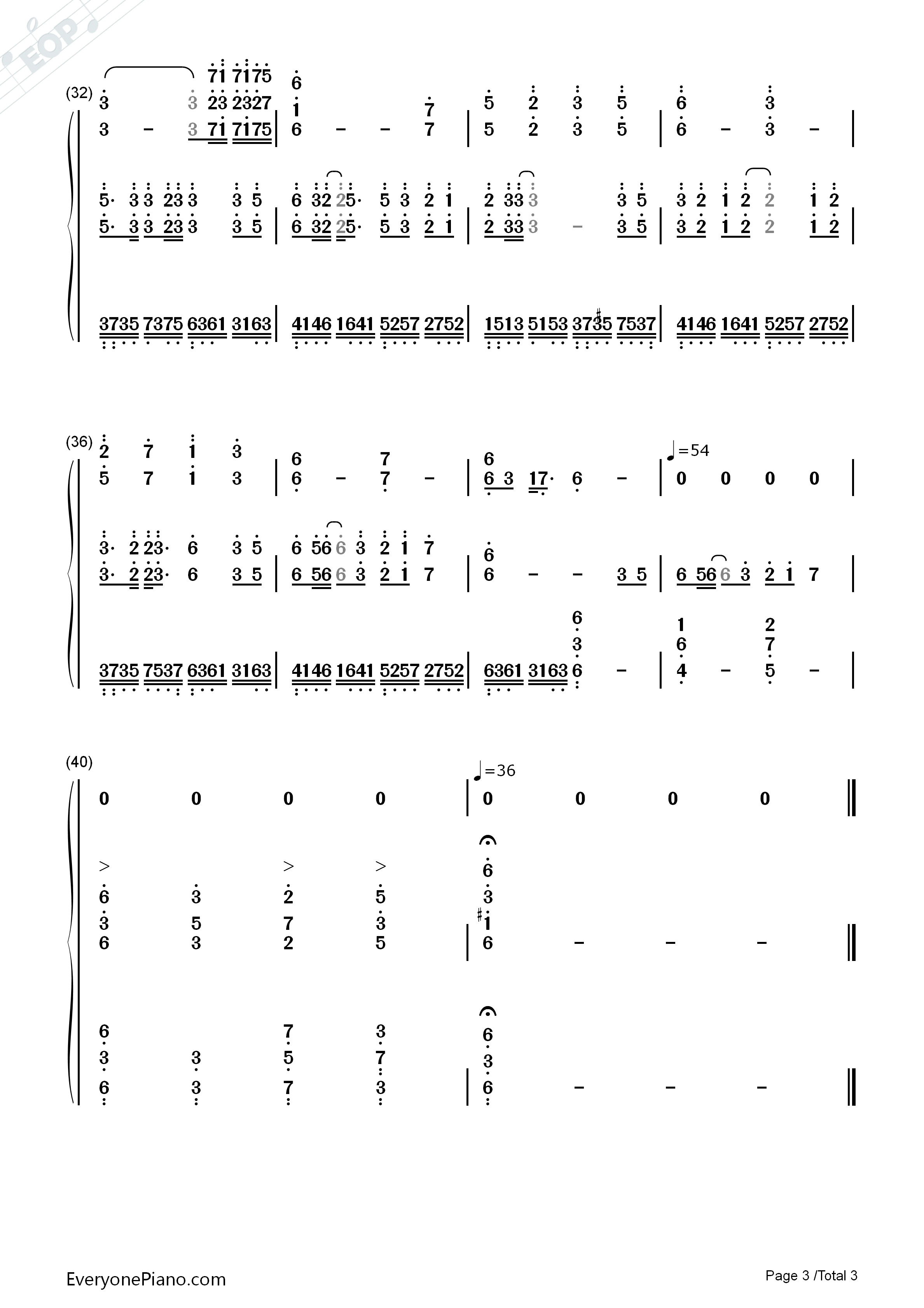 千秋钢琴简谱_孙楠演唱