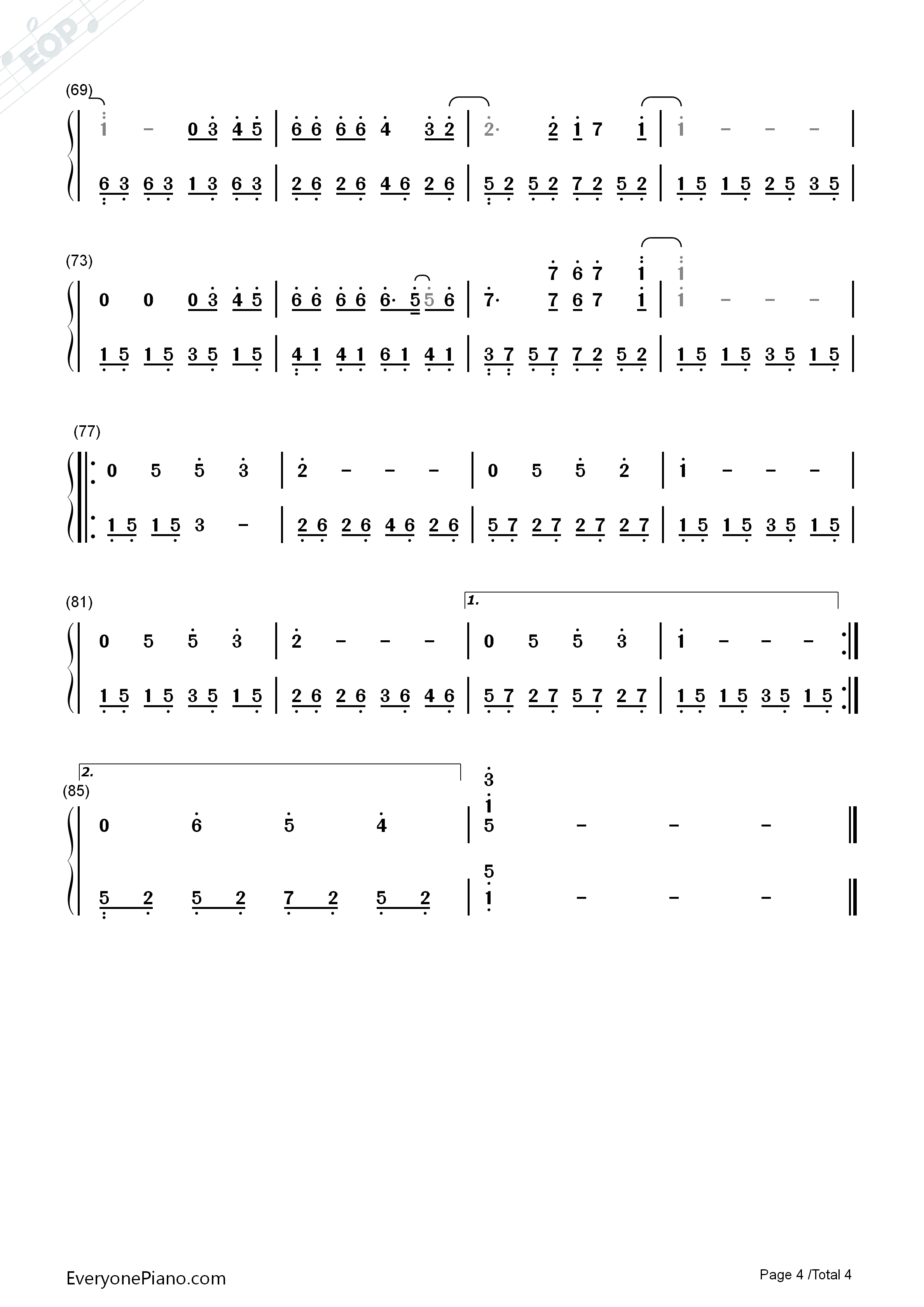 什么歌钢琴简谱_五月天演唱
