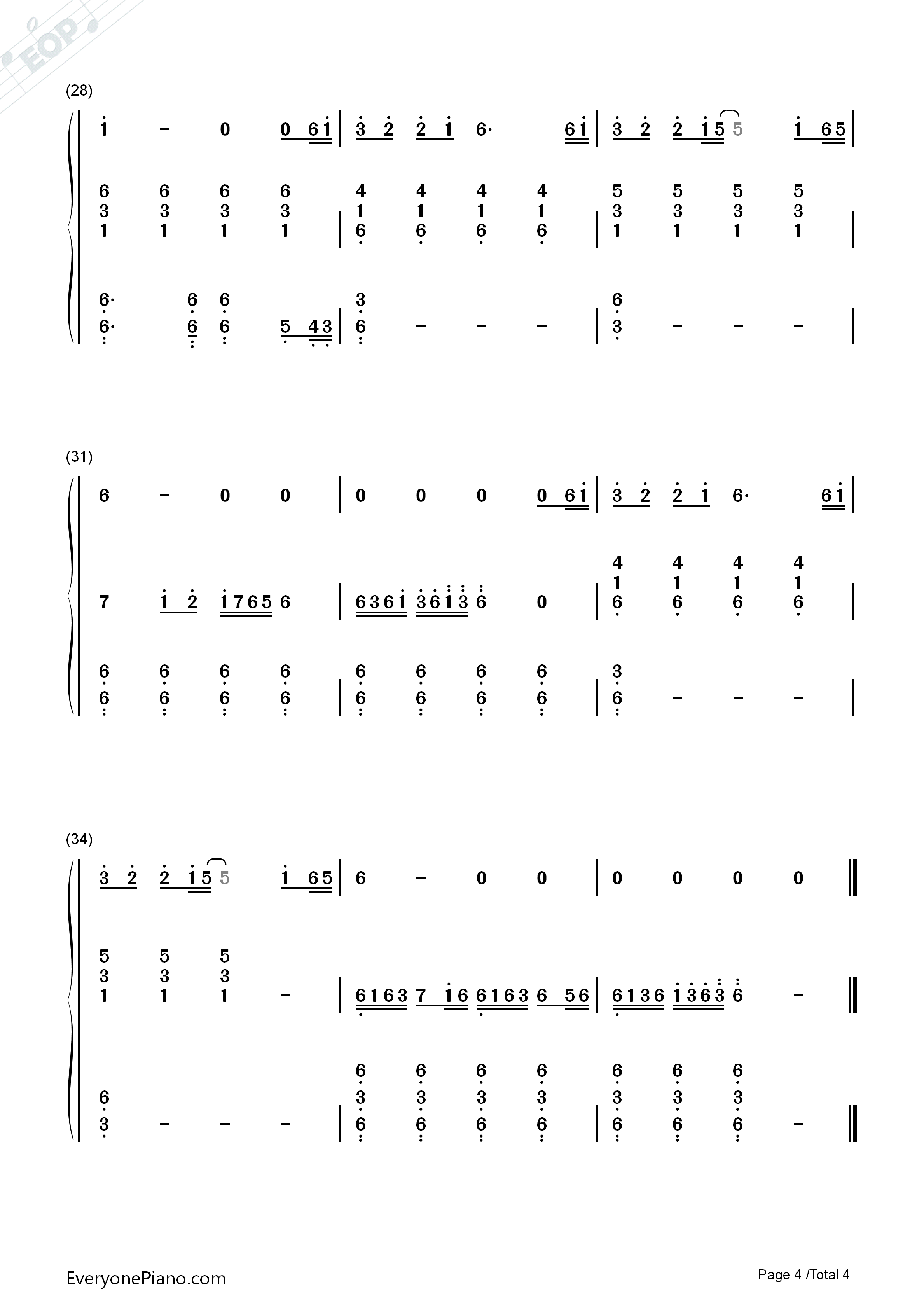 默钢琴简谱_周杰伦演唱
