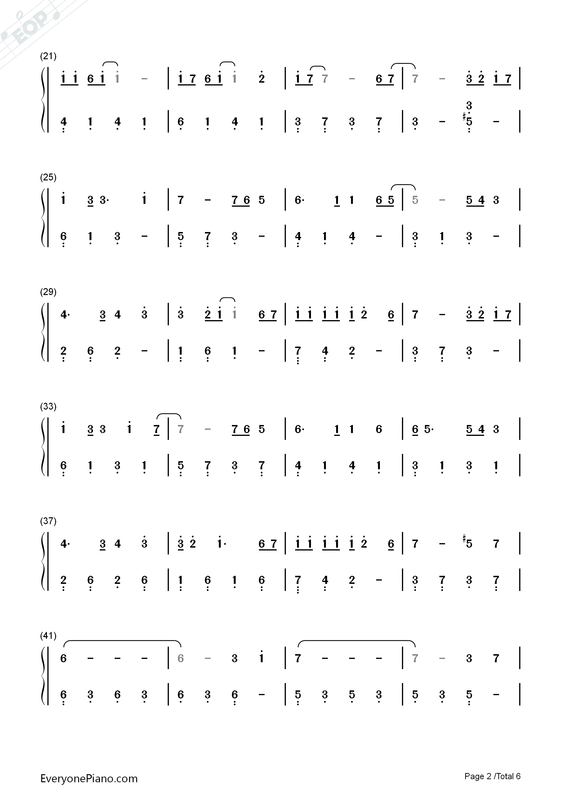 红玫瑰钢琴简谱_张碧晨演唱