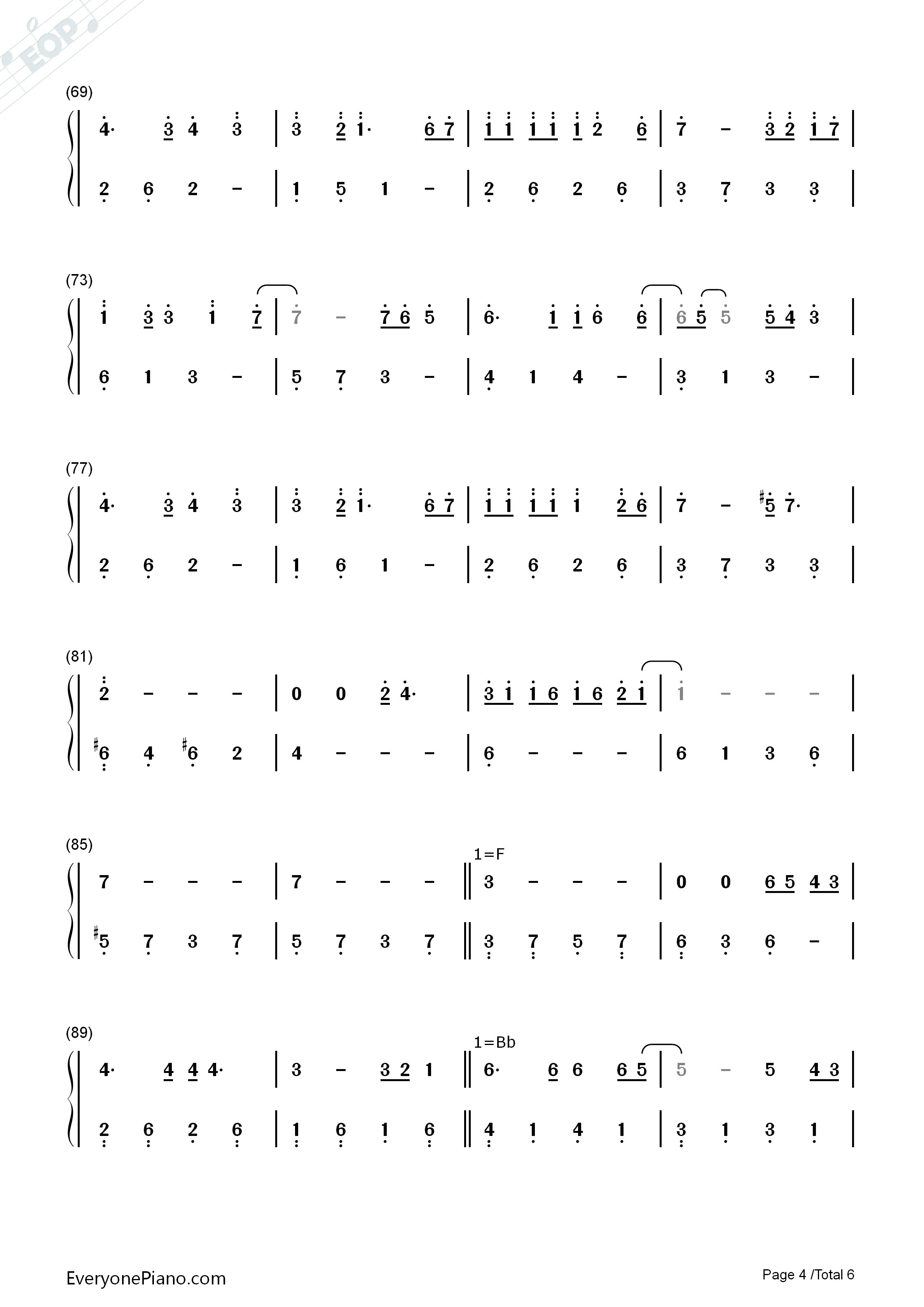 红玫瑰钢琴简谱_张碧晨演唱