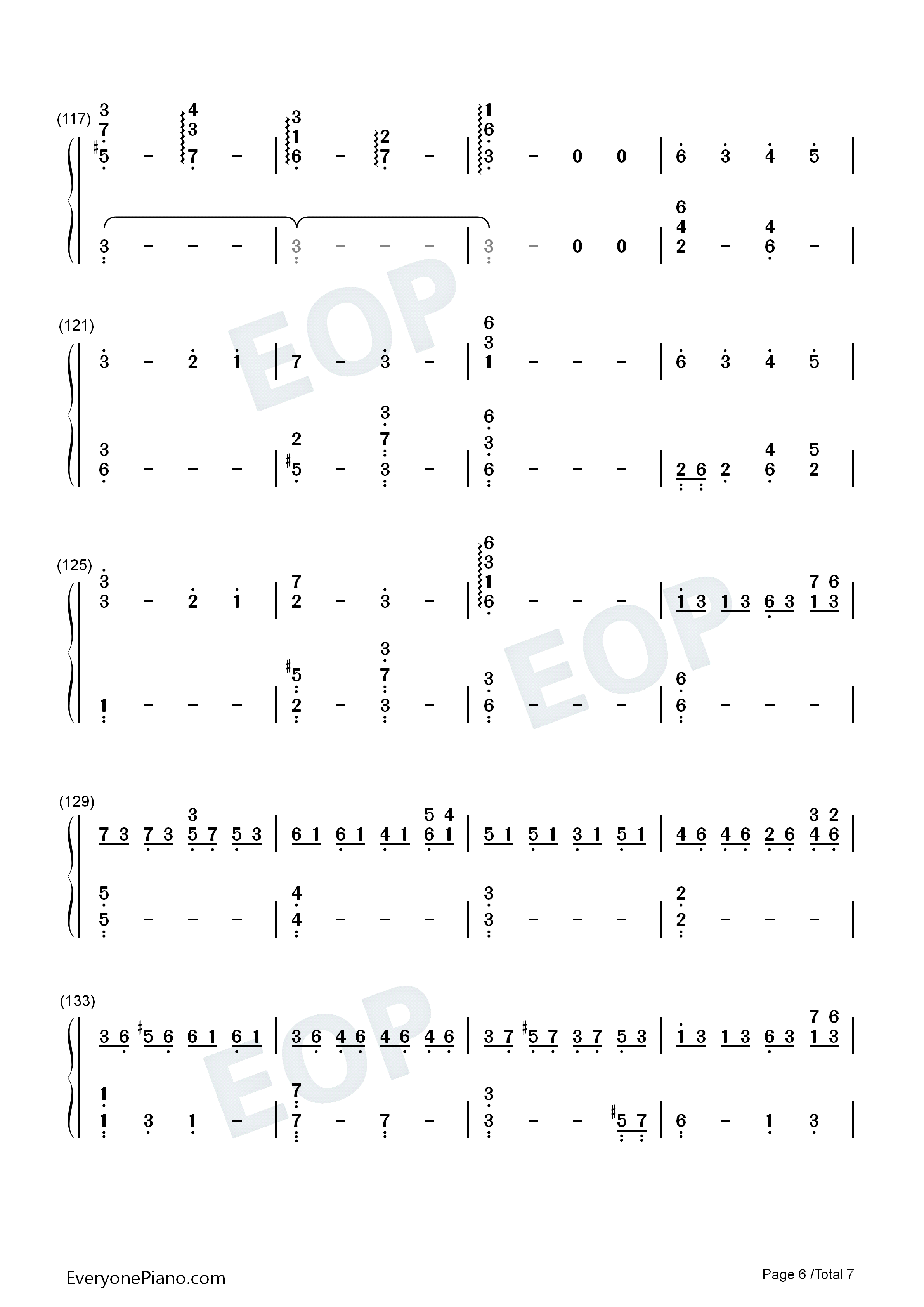 胡桃夹子钢琴简谱_张碧晨演唱