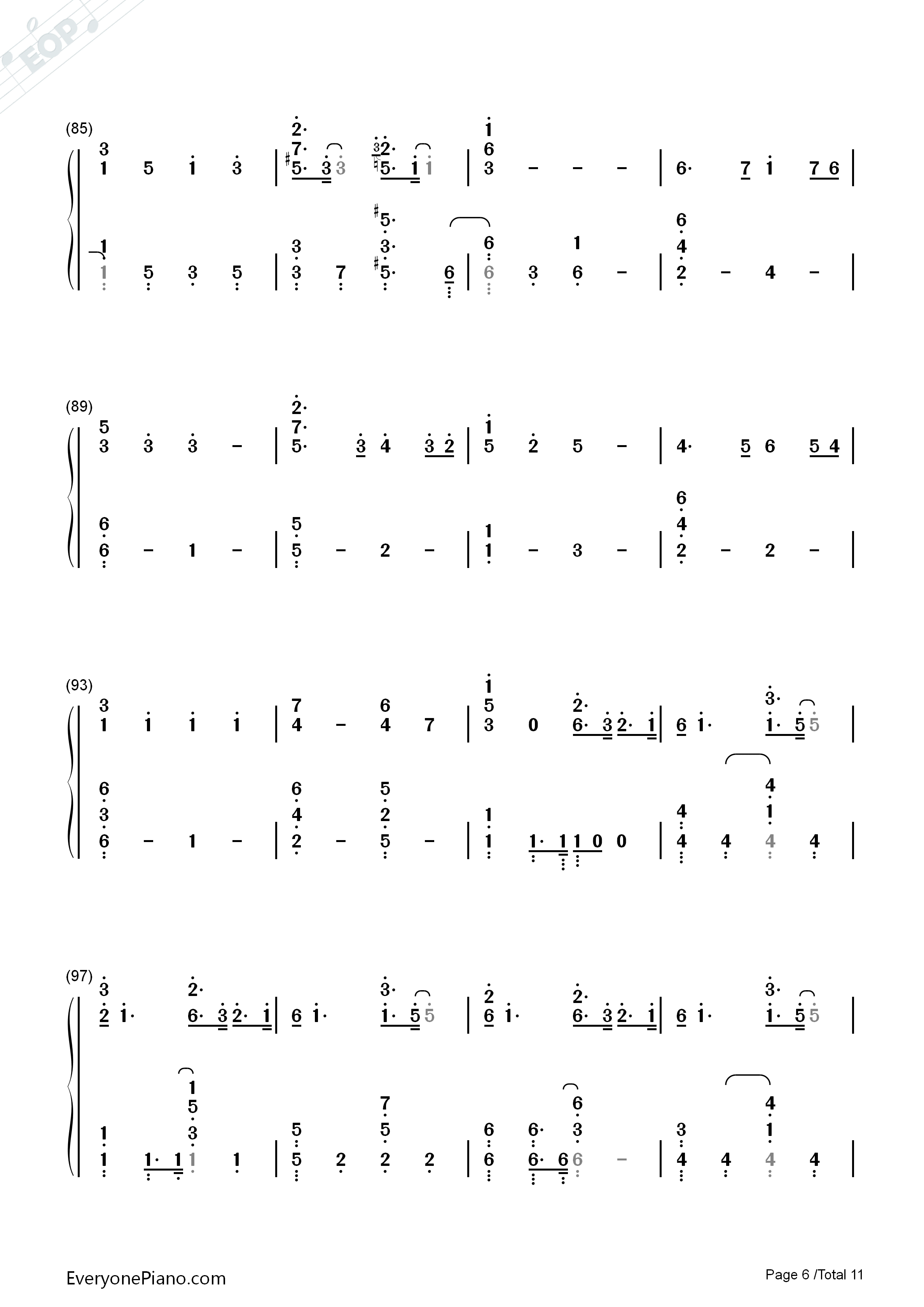 Lemon钢琴简谱_米津玄师演唱