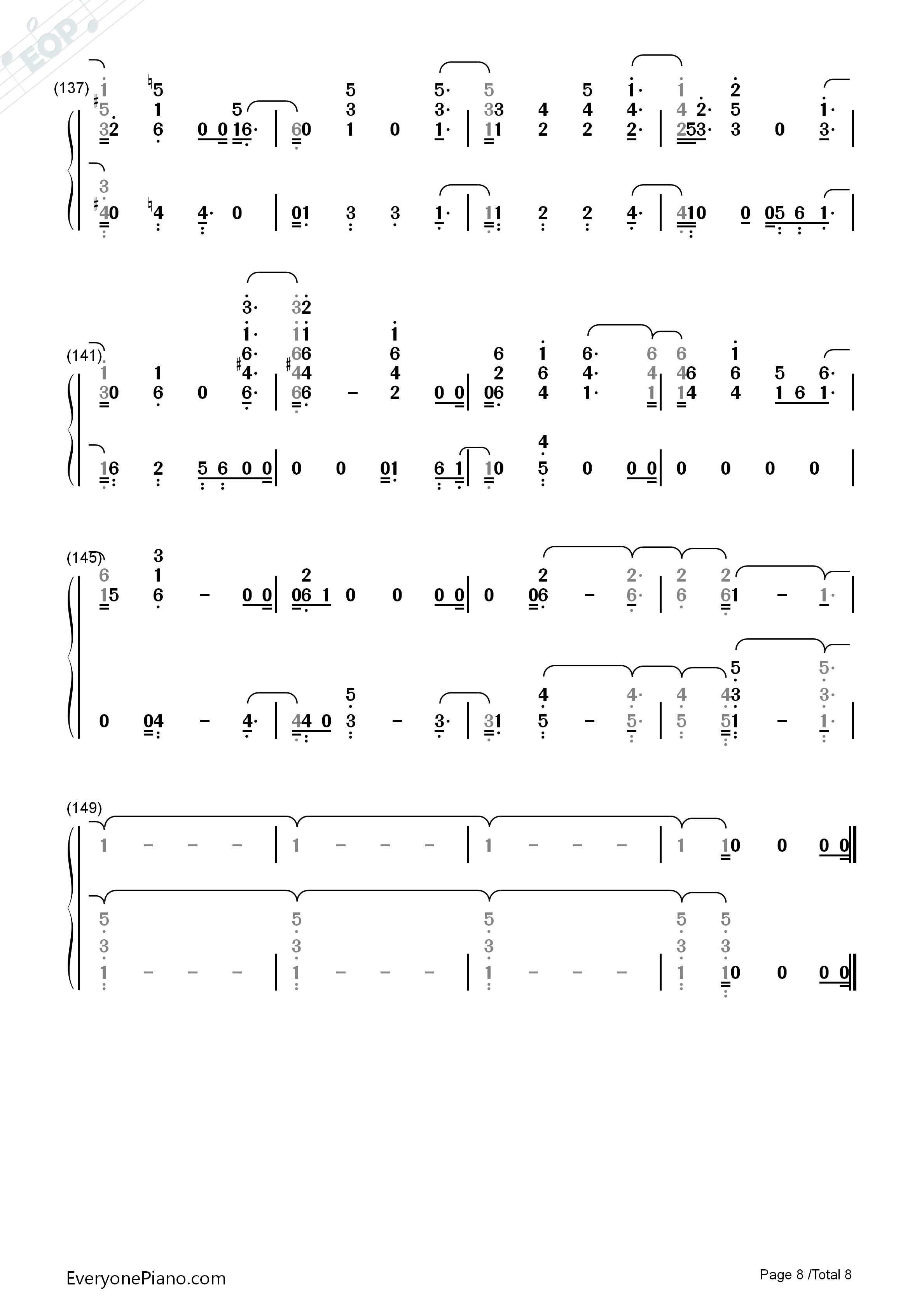 Change钢琴简谱_Charlie_Puth_James_Taylor演唱