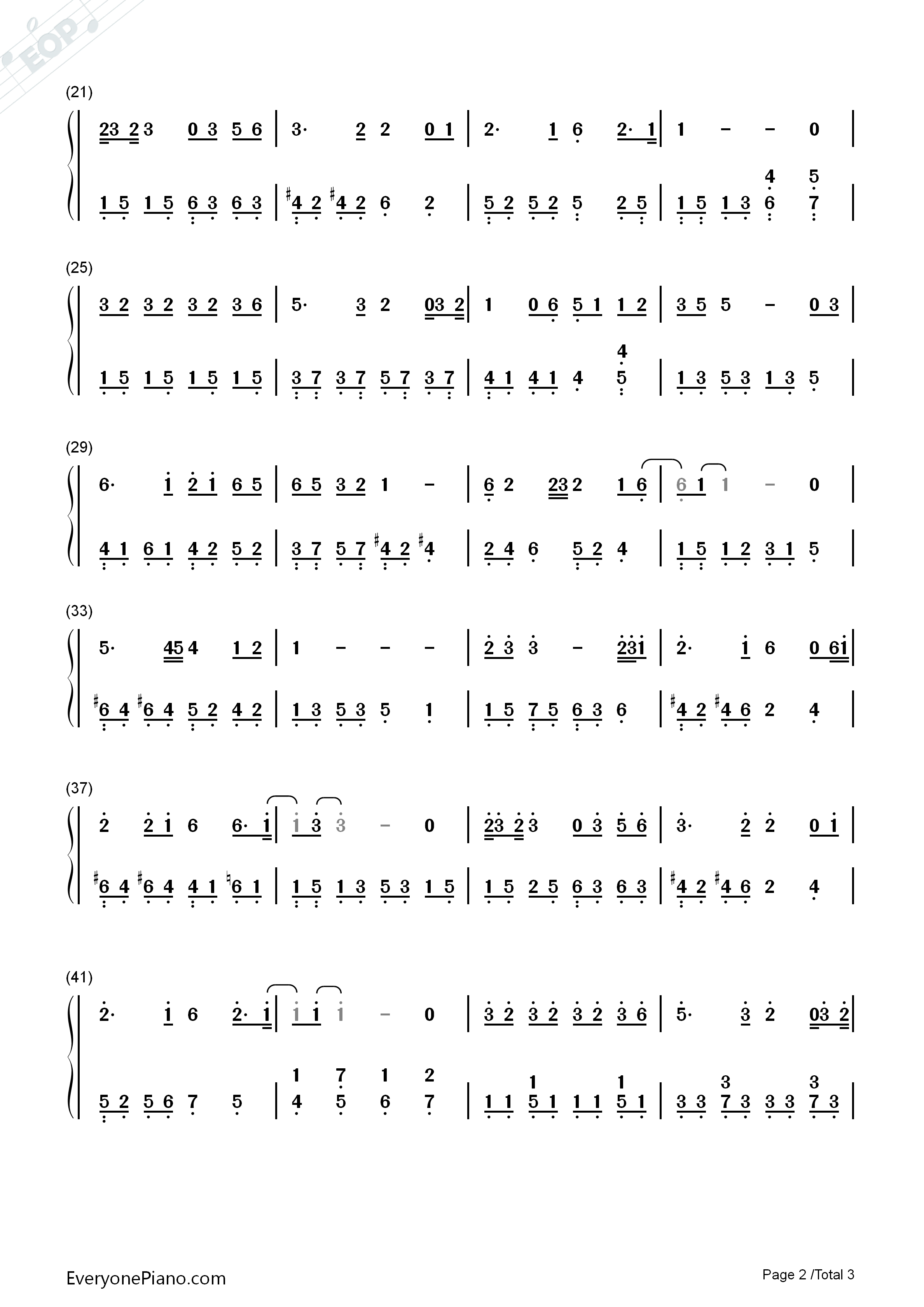 听雪钢琴简谱_张碧晨演唱