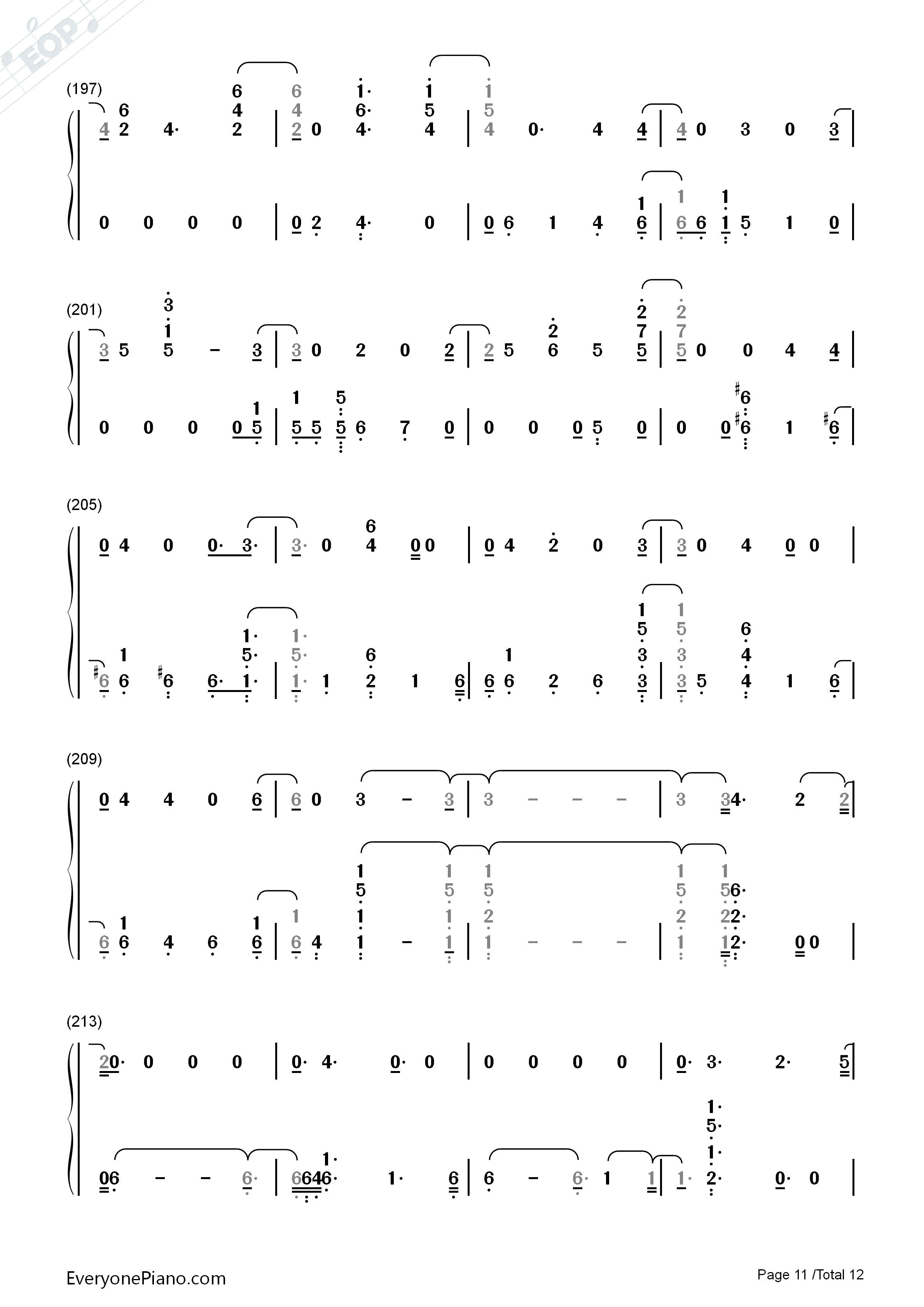 Say_Something钢琴简谱_Justin_Timberlake演唱