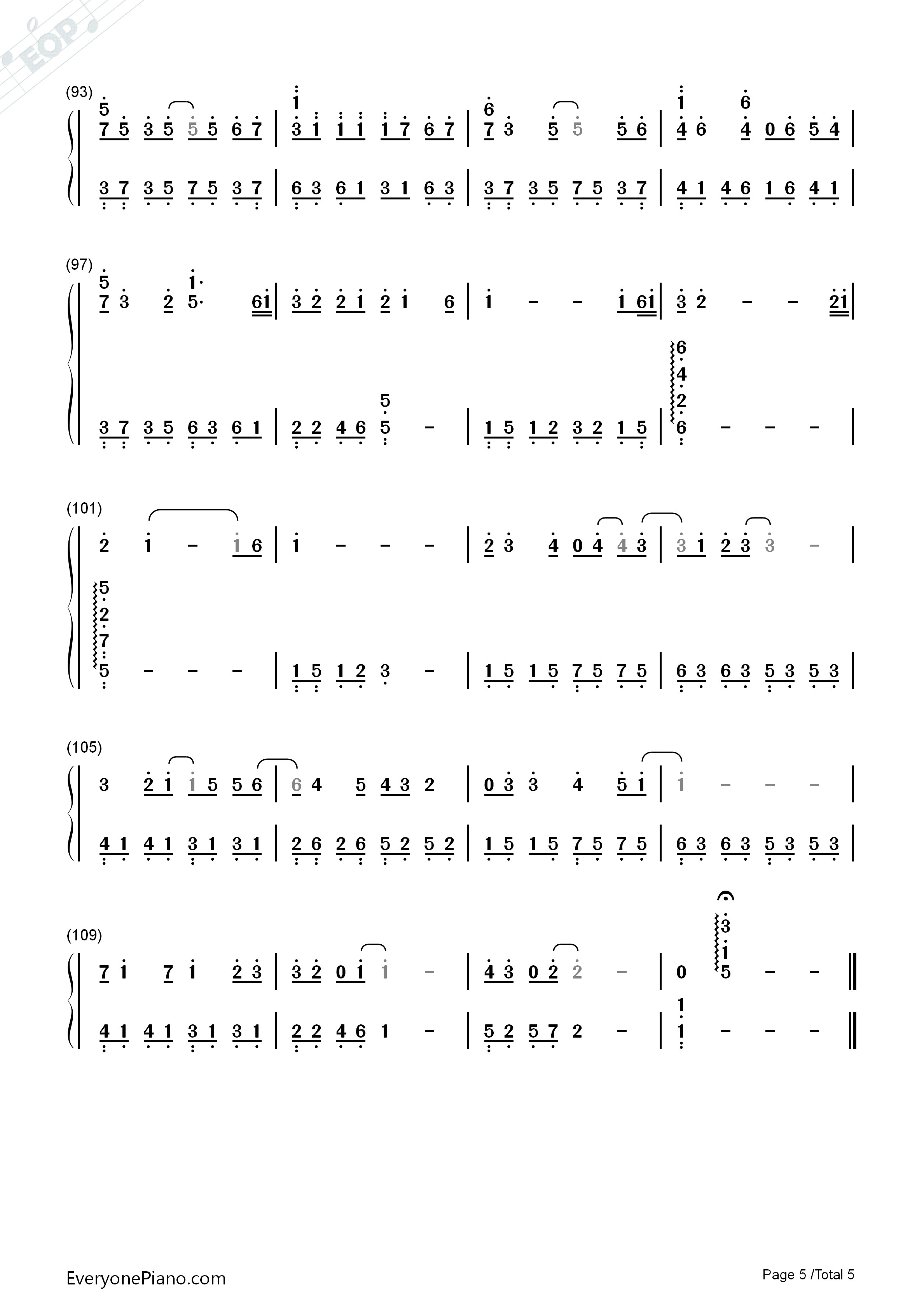 纸短情长钢琴简谱_烟把儿乐队演唱