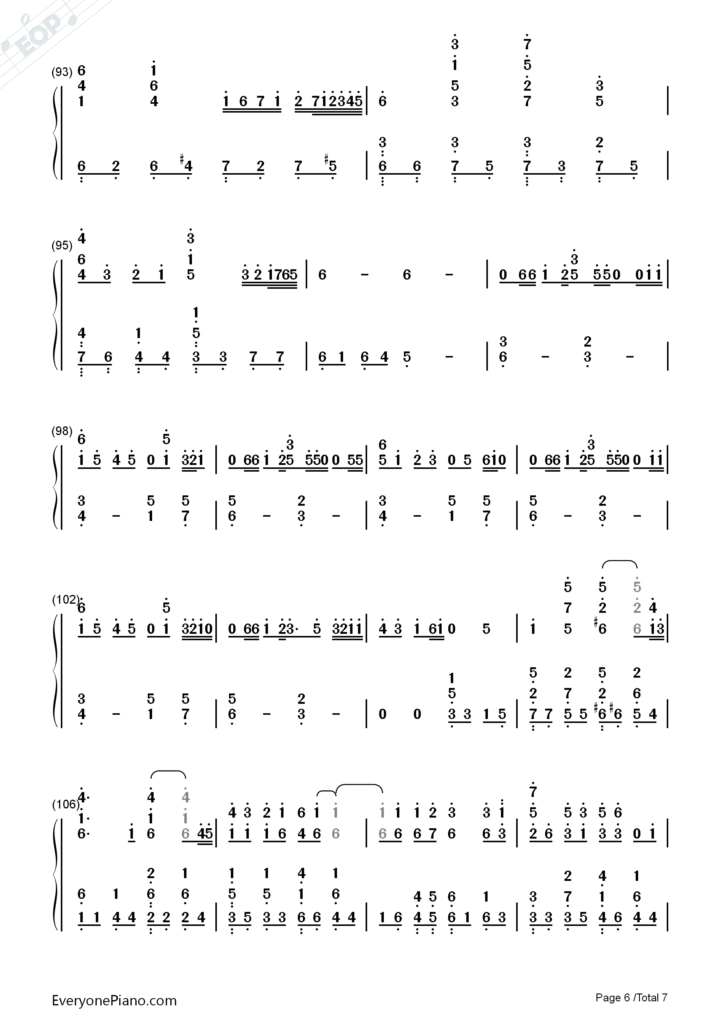 アヤノの幸福理論钢琴简谱_Jin演唱