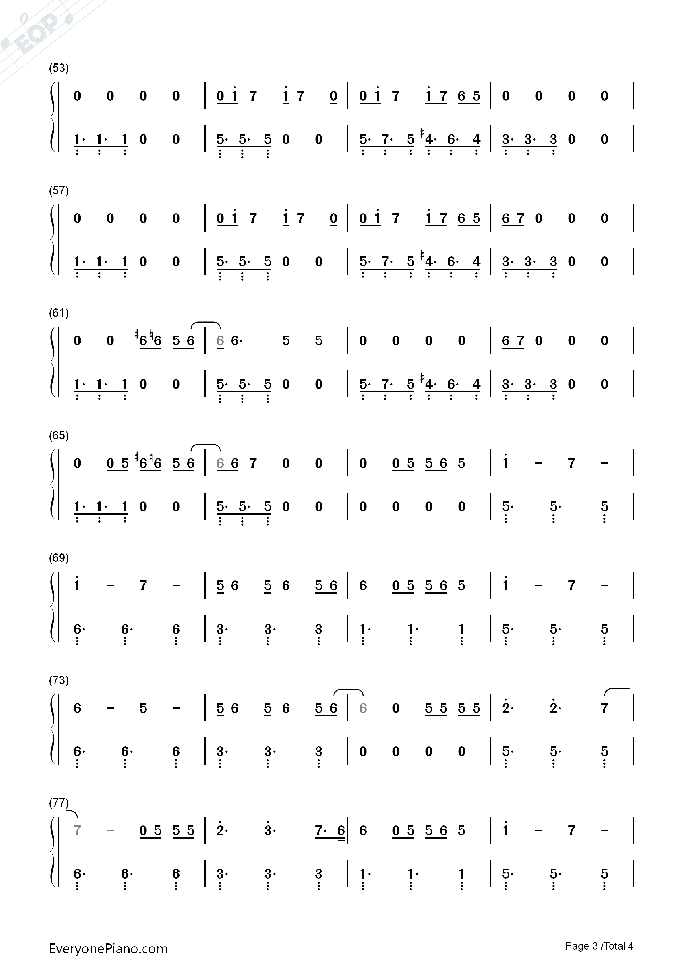 Dangerous_Night钢琴简谱_Thirty_Seconds_to_Mars演唱