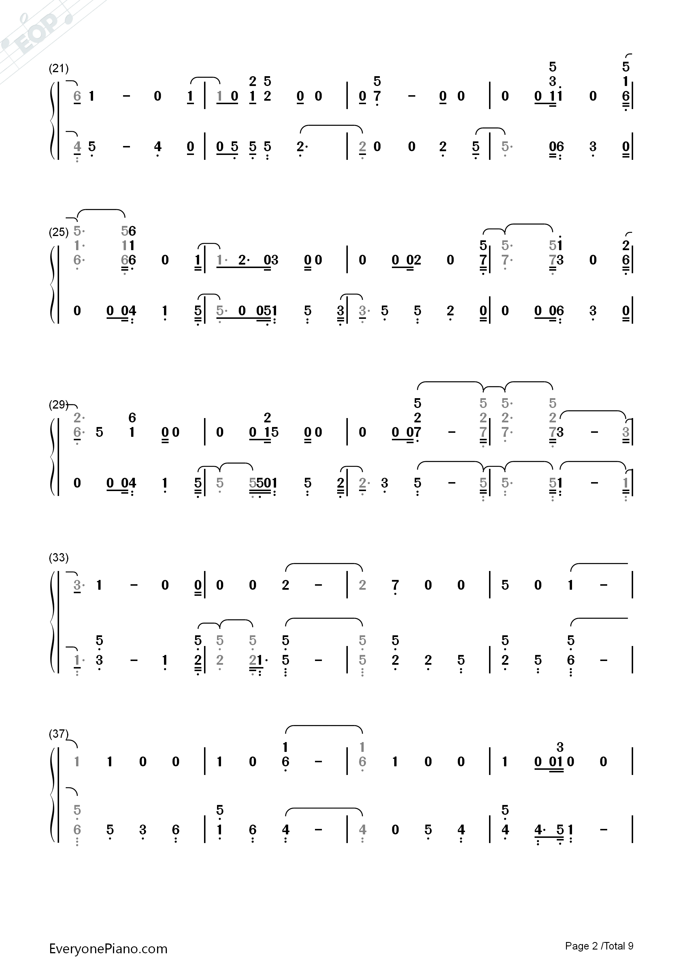 Have_It_All钢琴简谱_Jason_Mraz演唱