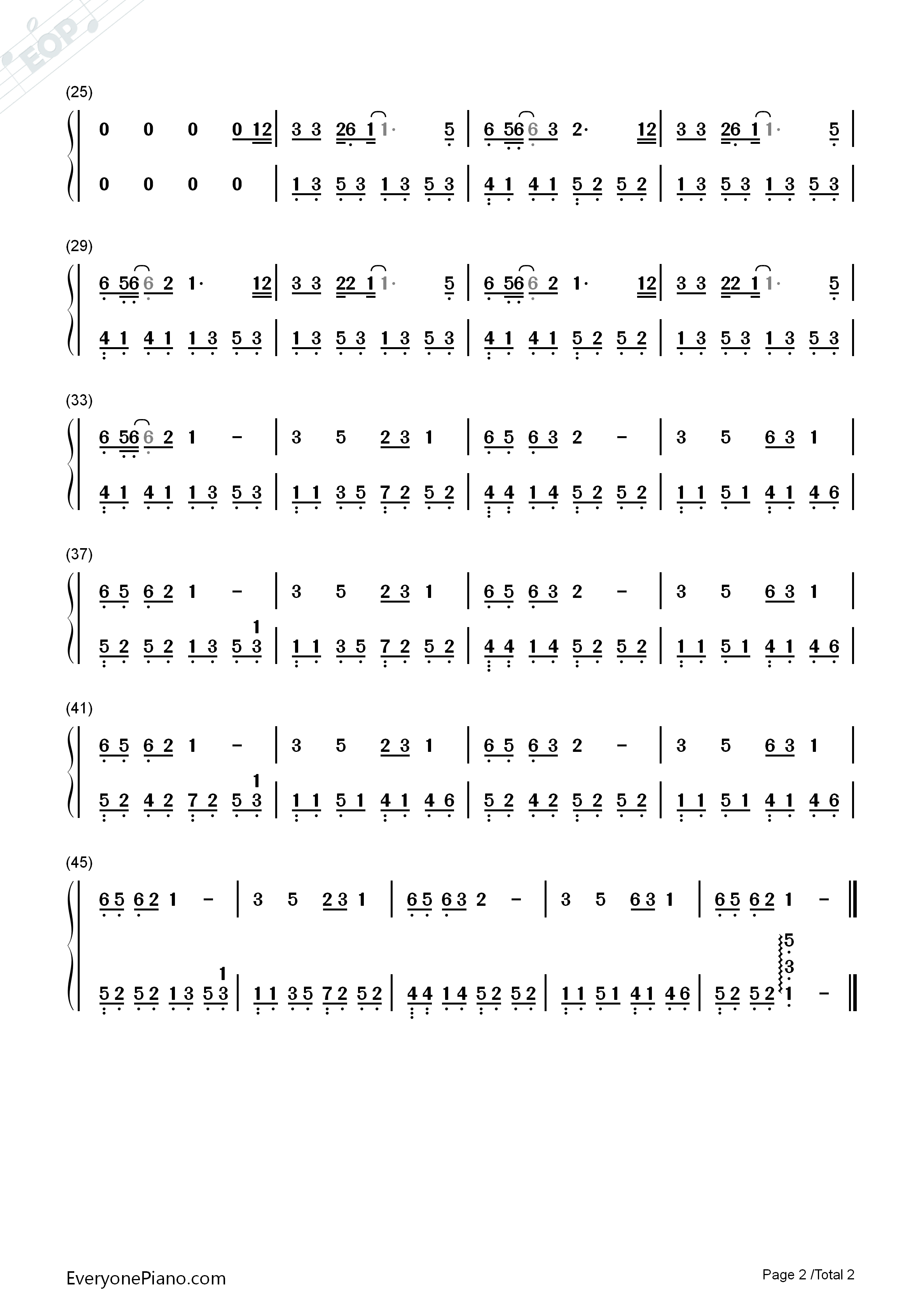 明日歌钢琴简谱_王俊凯演唱