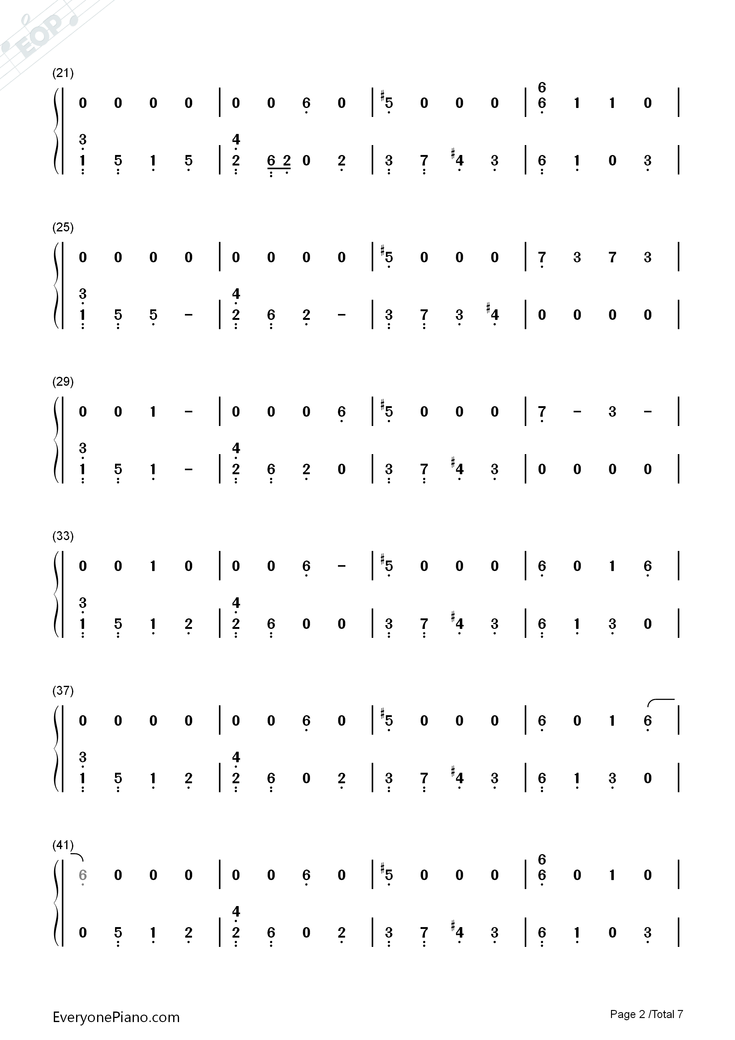 I_Believe钢琴简谱_DJ_Khaled_Demi_Lovato演唱