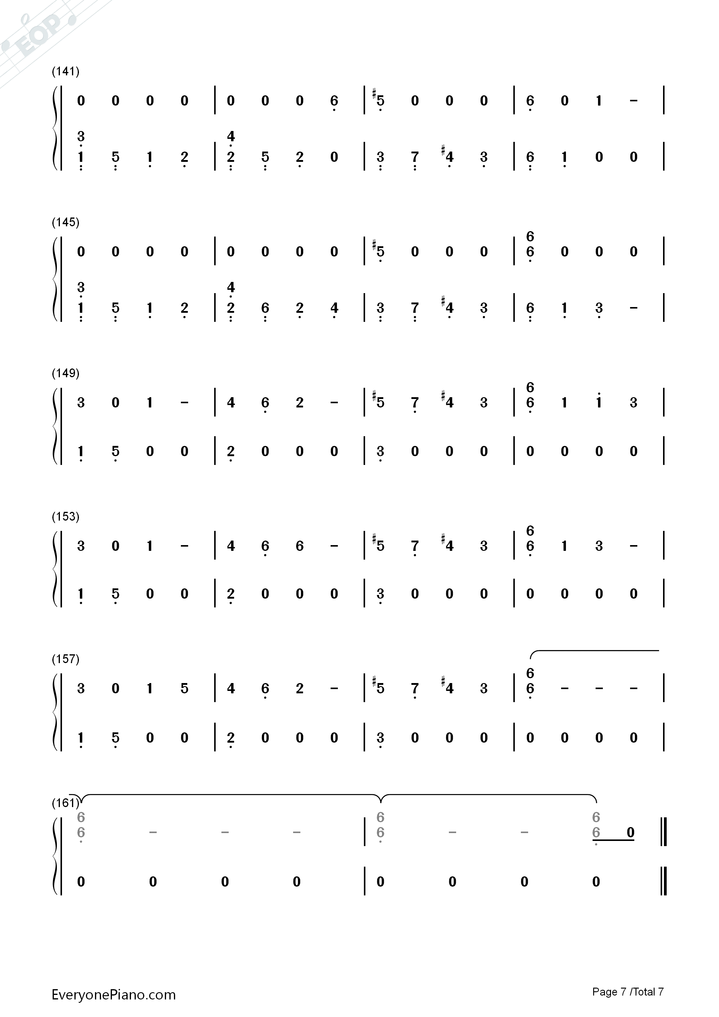 I_Believe钢琴简谱_DJ_Khaled_Demi_Lovato演唱