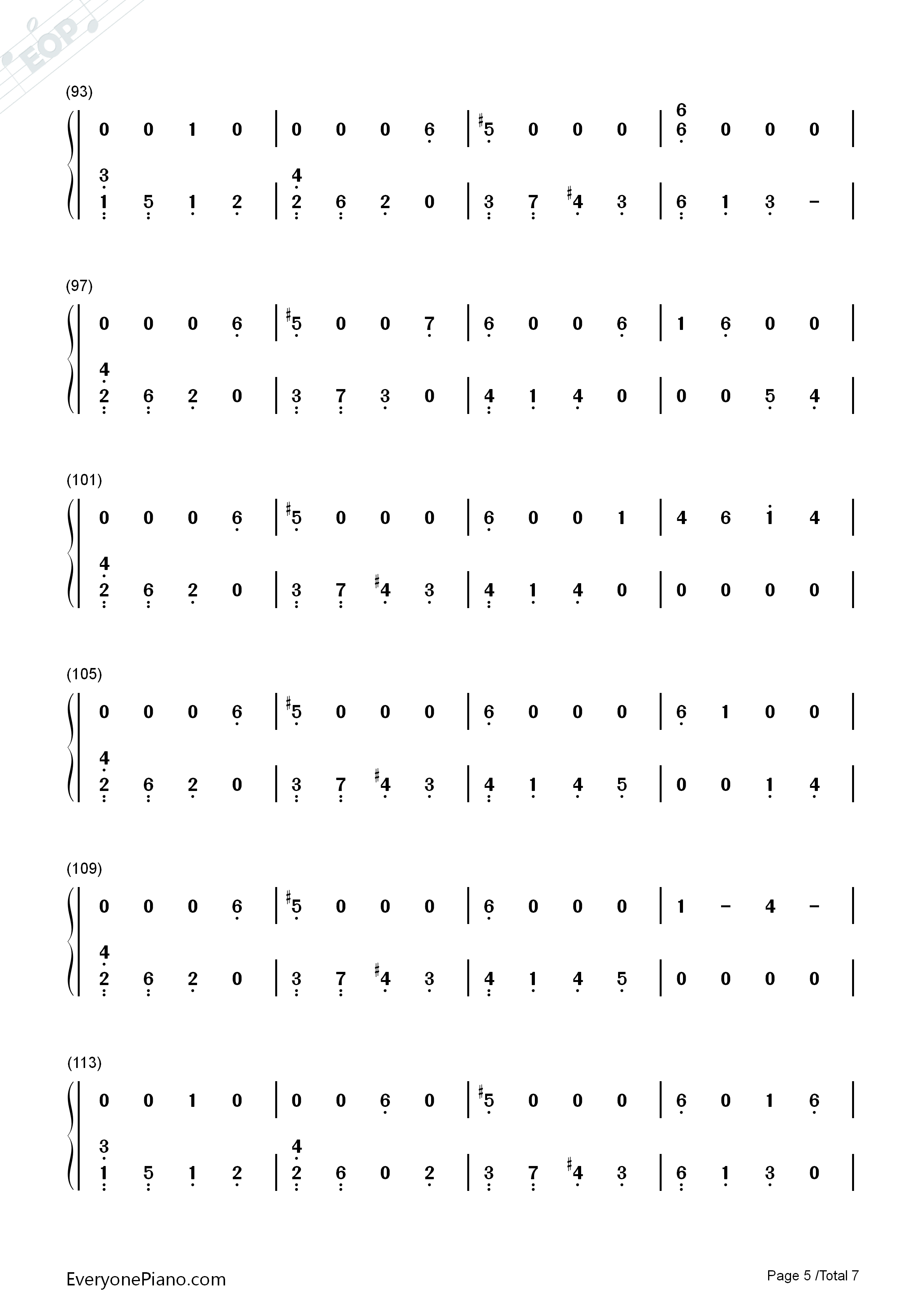 I_Believe钢琴简谱_DJ_Khaled_Demi_Lovato演唱