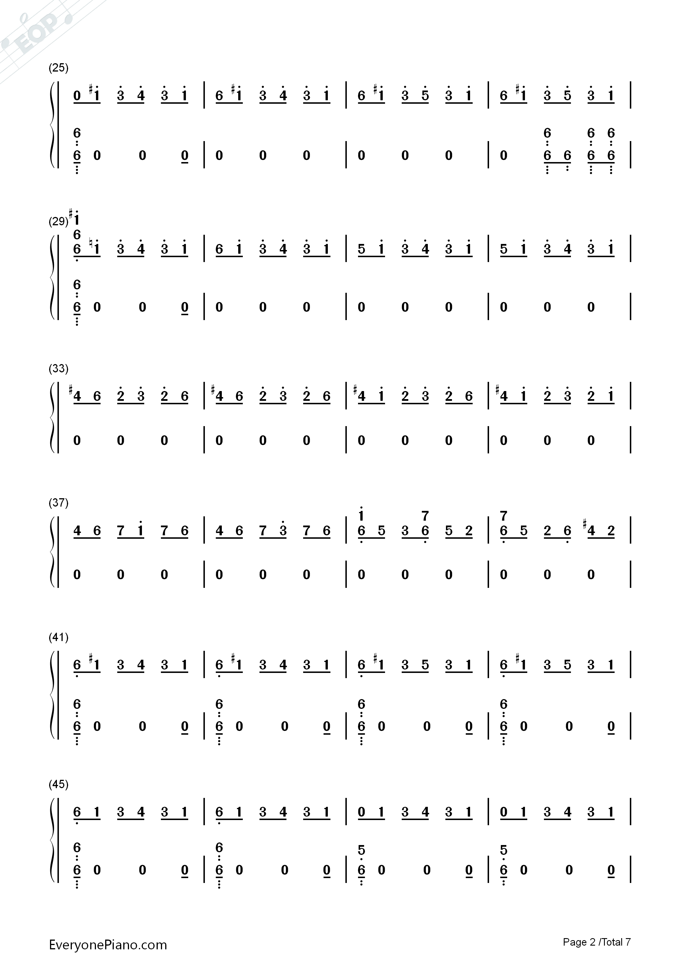 One_Strange_Rock钢琴简谱_Zedd演唱