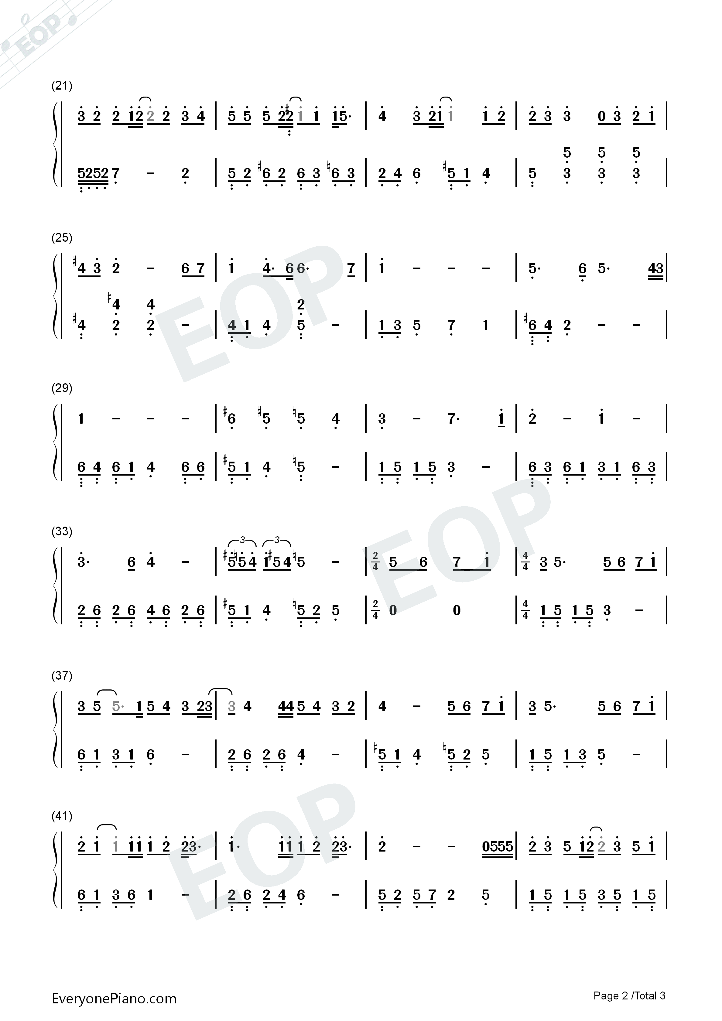 爱了很久的朋友钢琴简谱_田馥甄演唱