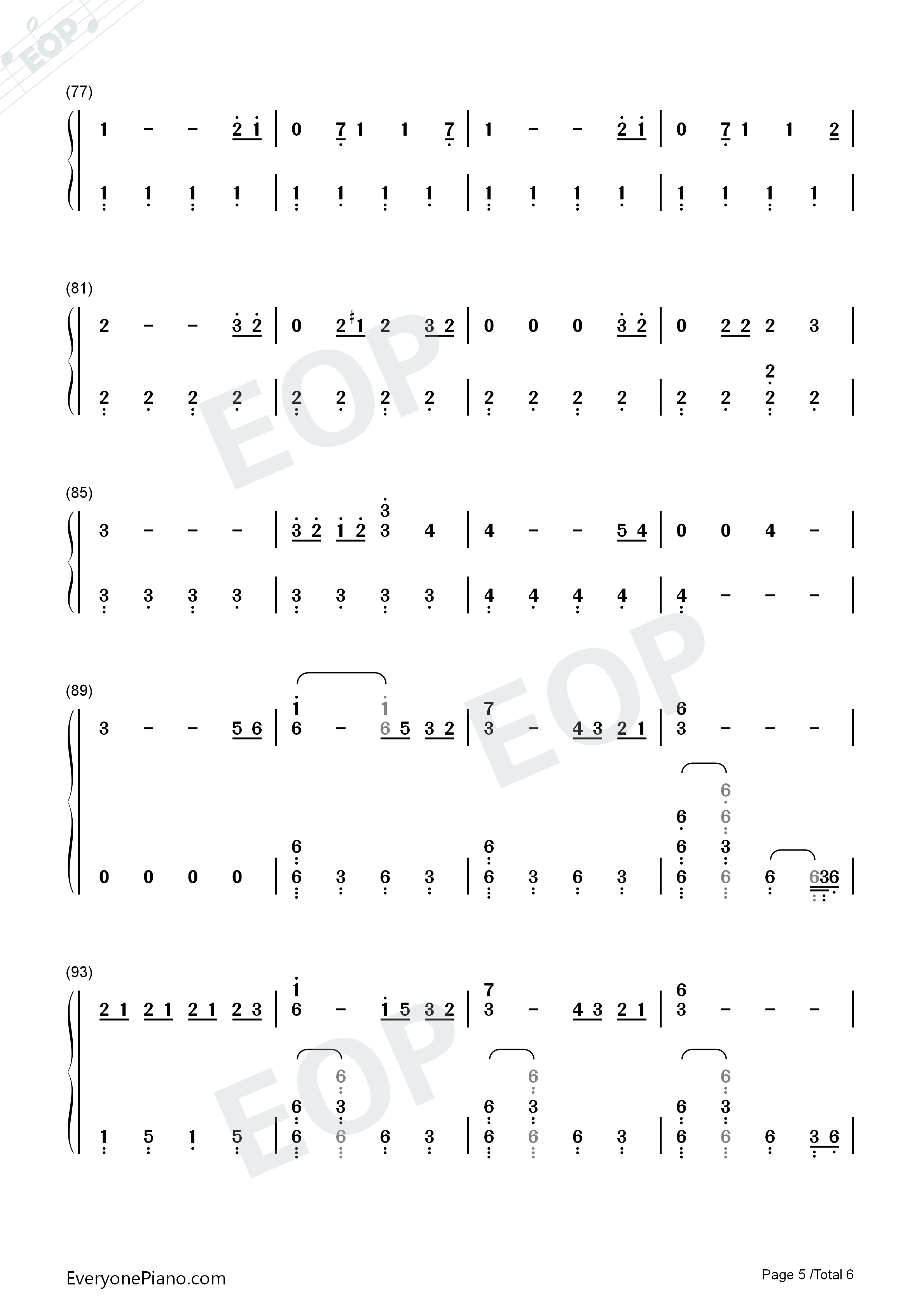 Bad_Mood钢琴简谱_Miley_Cyrus演唱