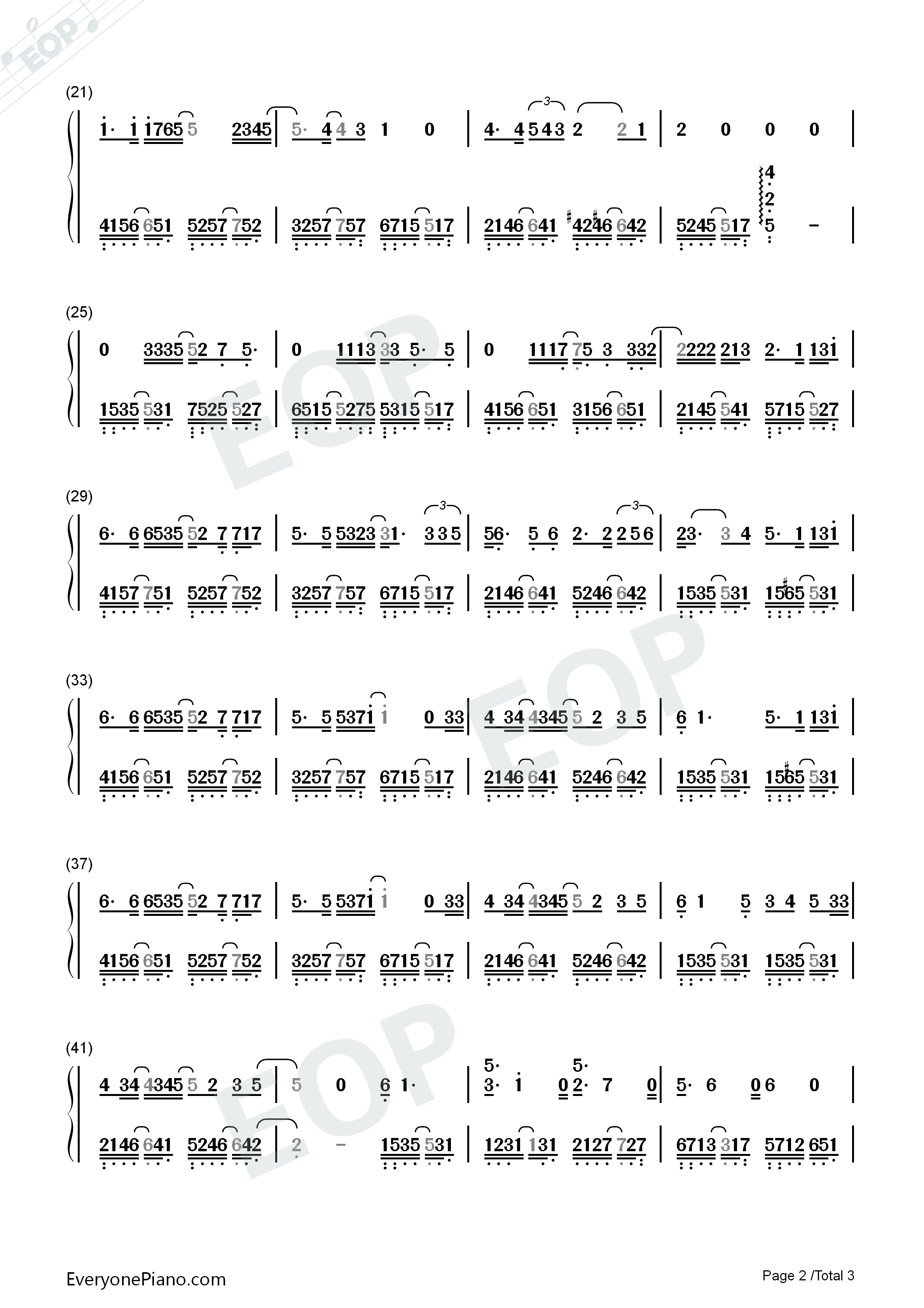 双子钢琴简谱_徐秉龙演唱