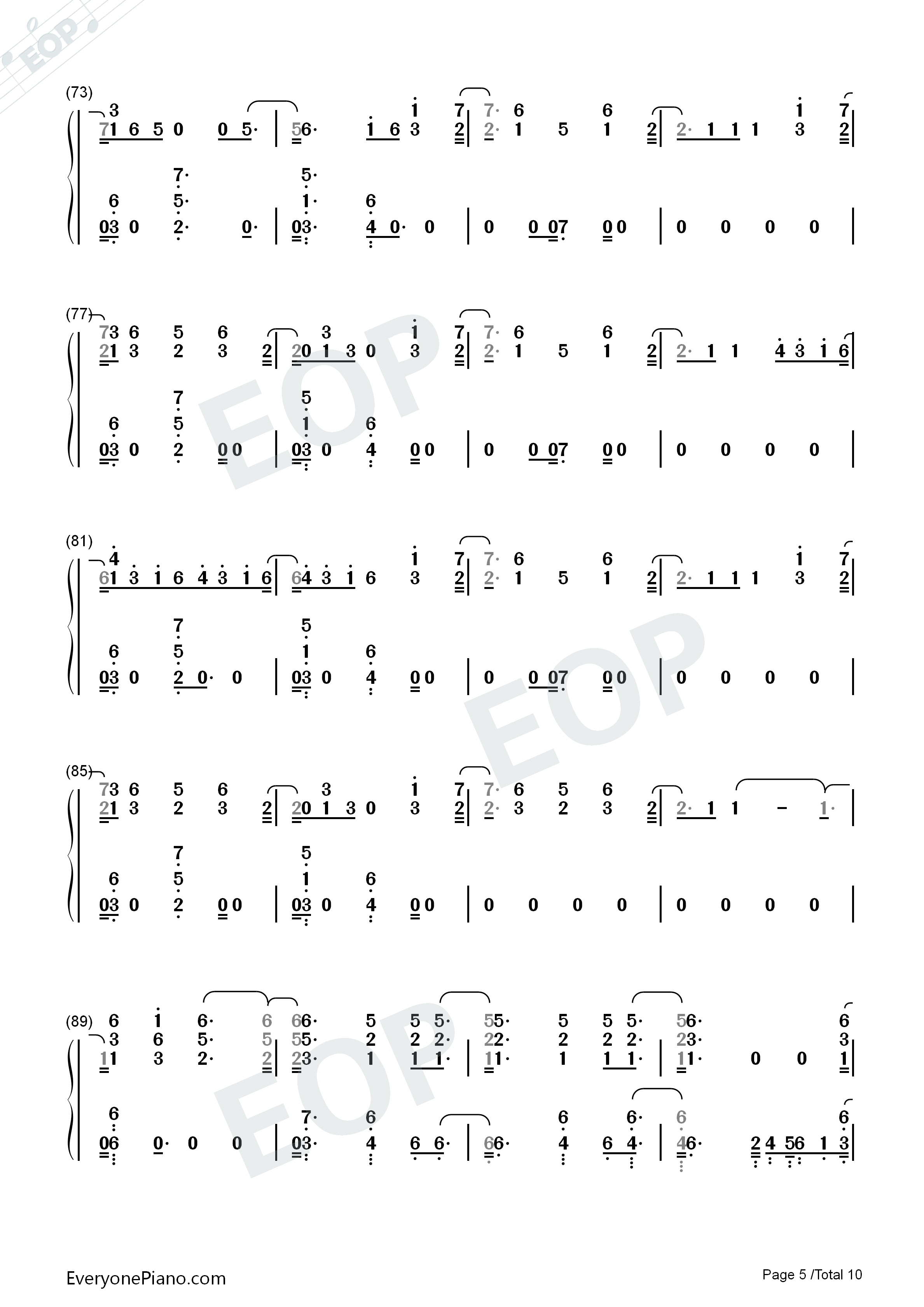 Don't_Go_Breaking_My_Heart钢琴简谱_Backstreet_Boys演唱