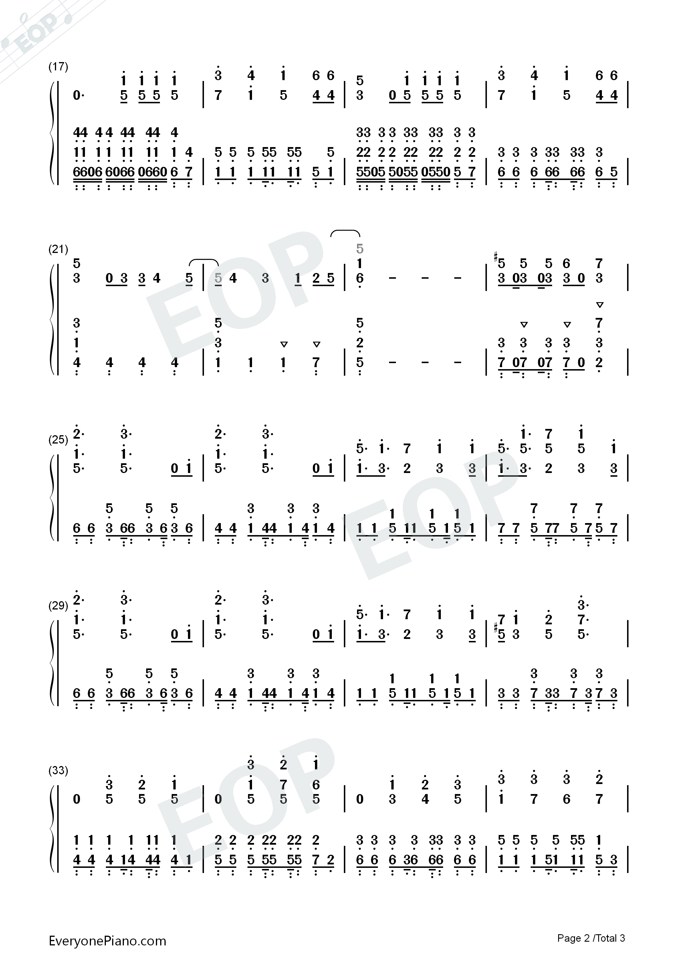 go_forward钢琴简谱_KIMERU演唱