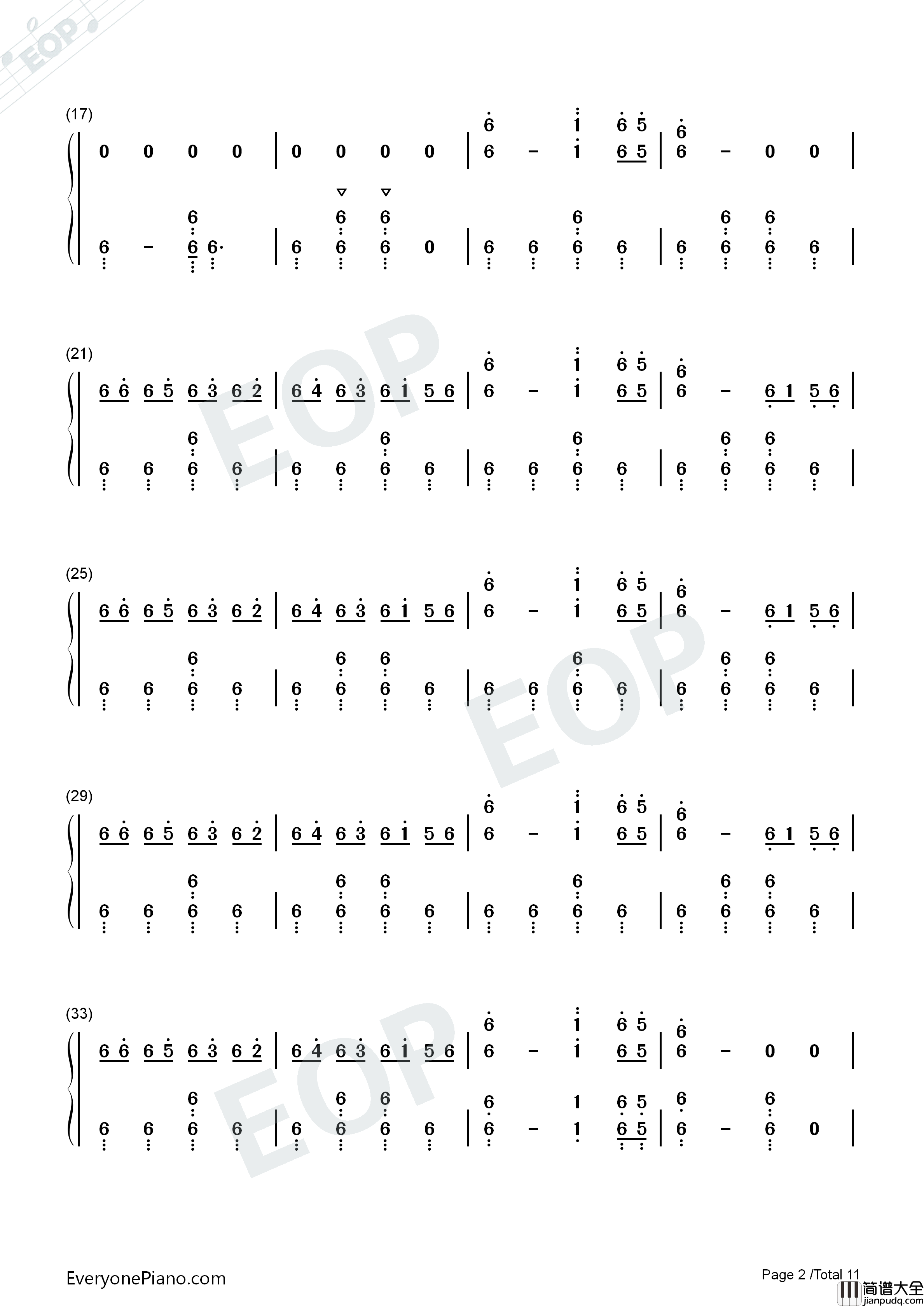 The_Greatest_Show钢琴简谱_Pasek_and_Paul演唱