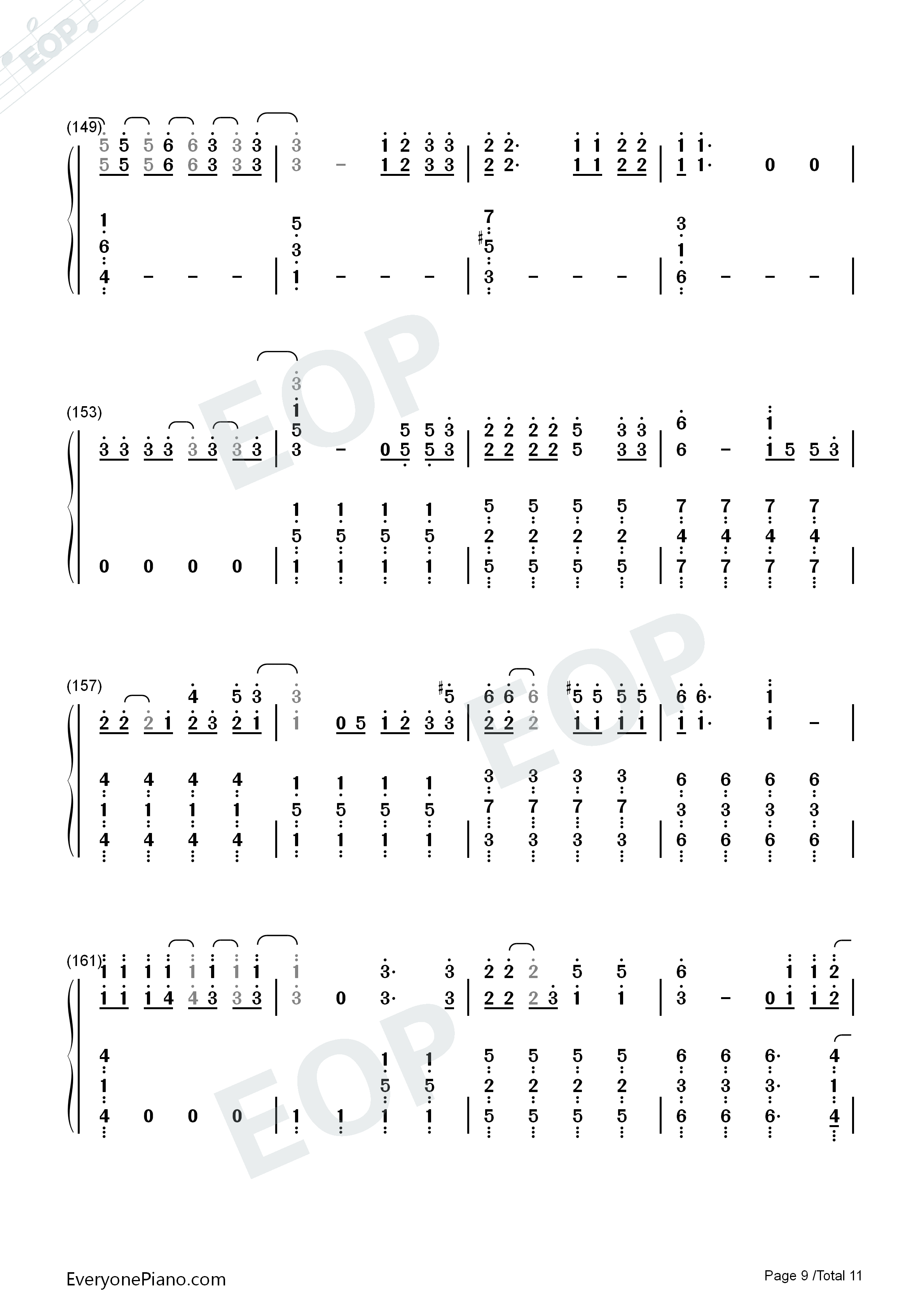 The_Greatest_Show钢琴简谱_Pasek_and_Paul演唱