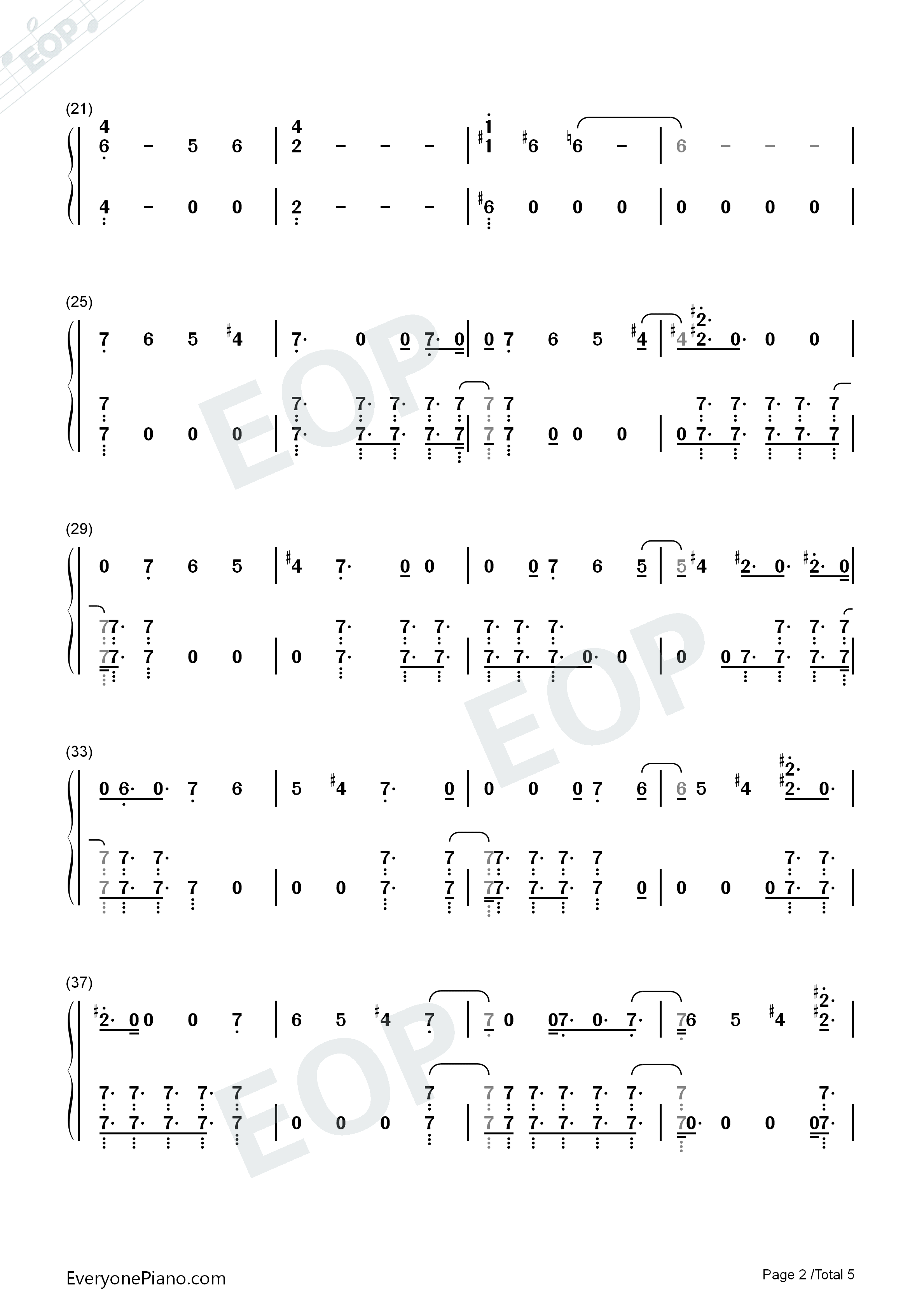 Black_Panther钢琴简谱_Kendrick_Lamar演唱