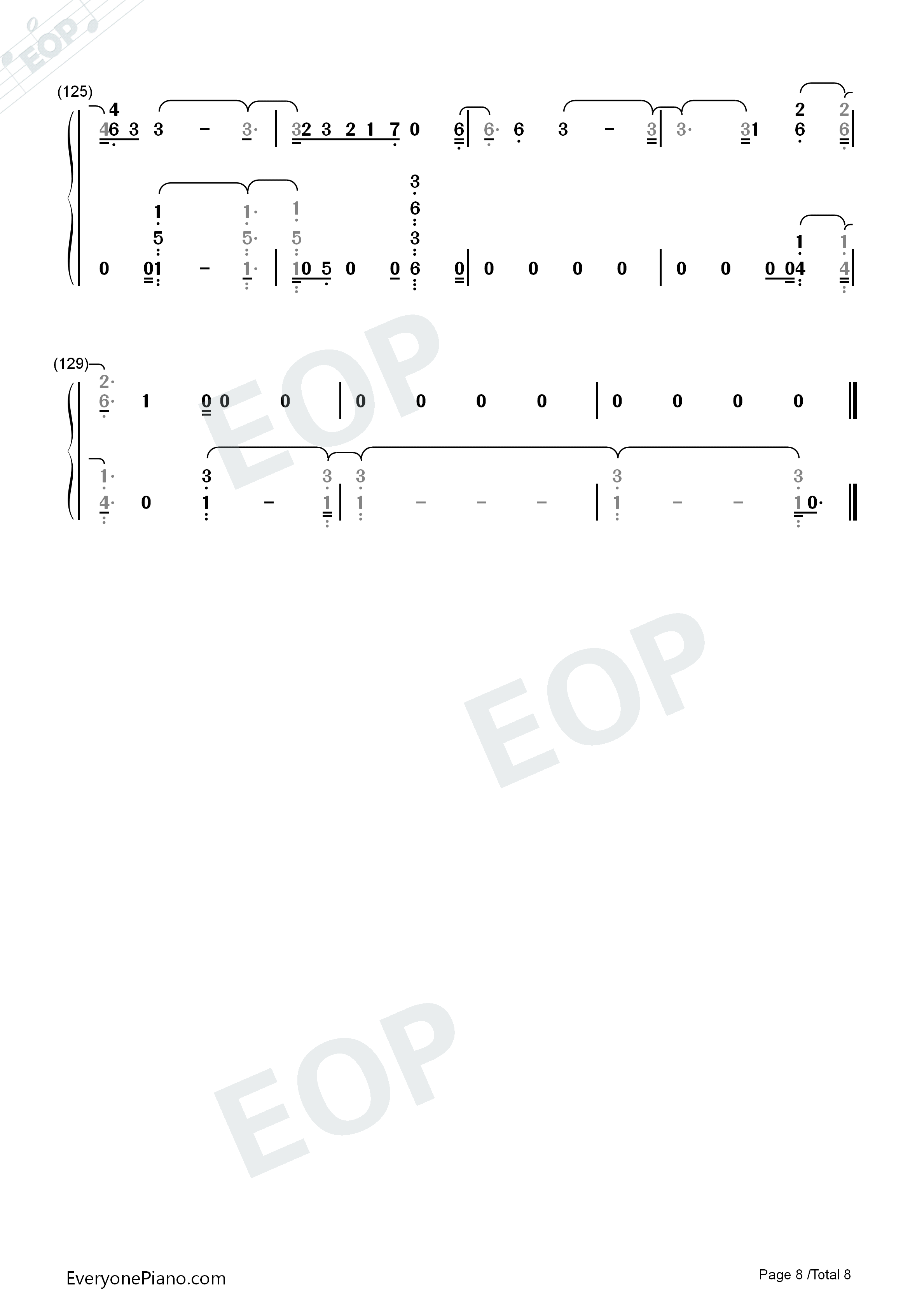 Start_Again钢琴简谱_OneRepublic_Logic演唱