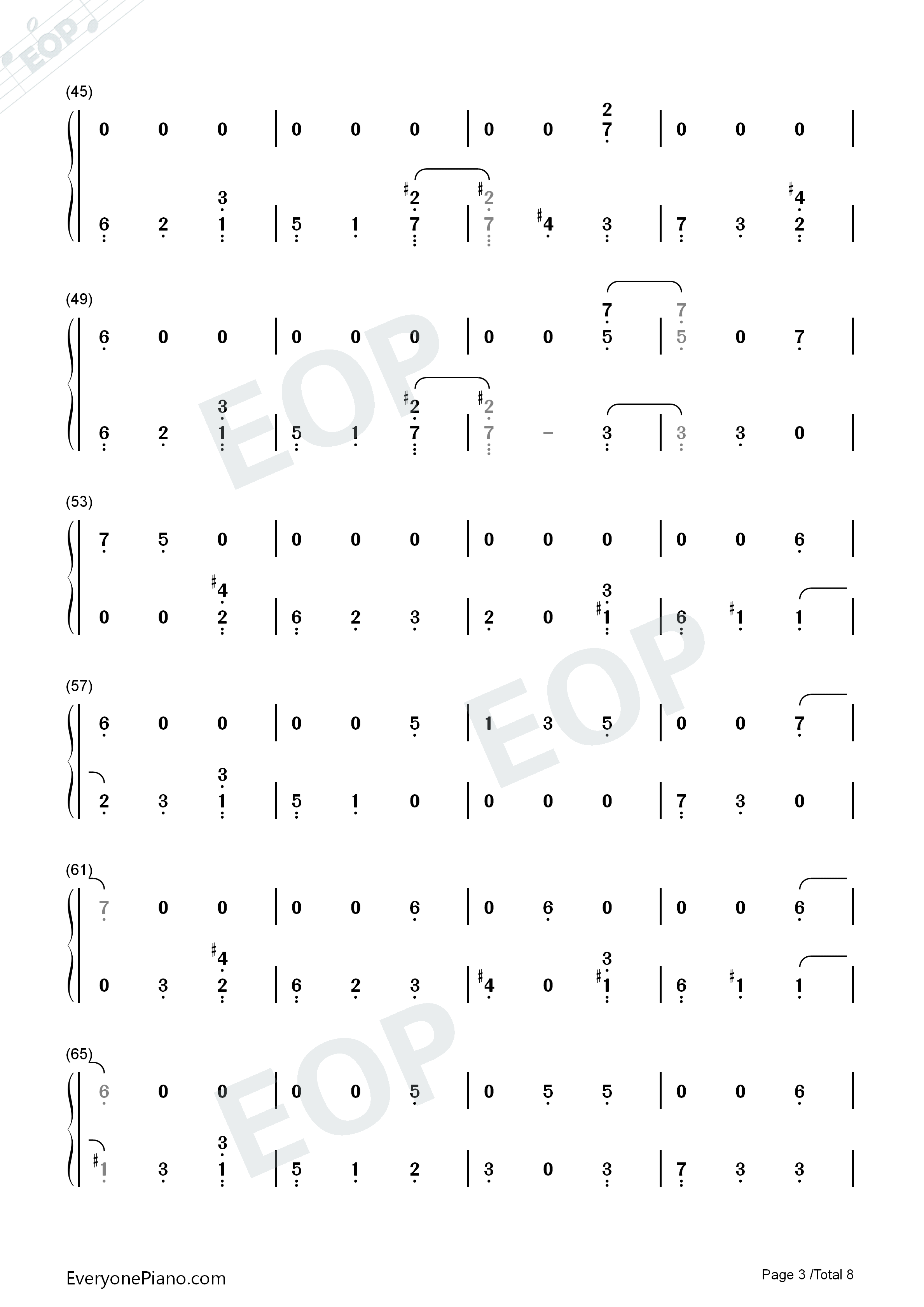 Fall_In_Line钢琴简谱_Christina_Aguilera_Demi_Lovato演唱