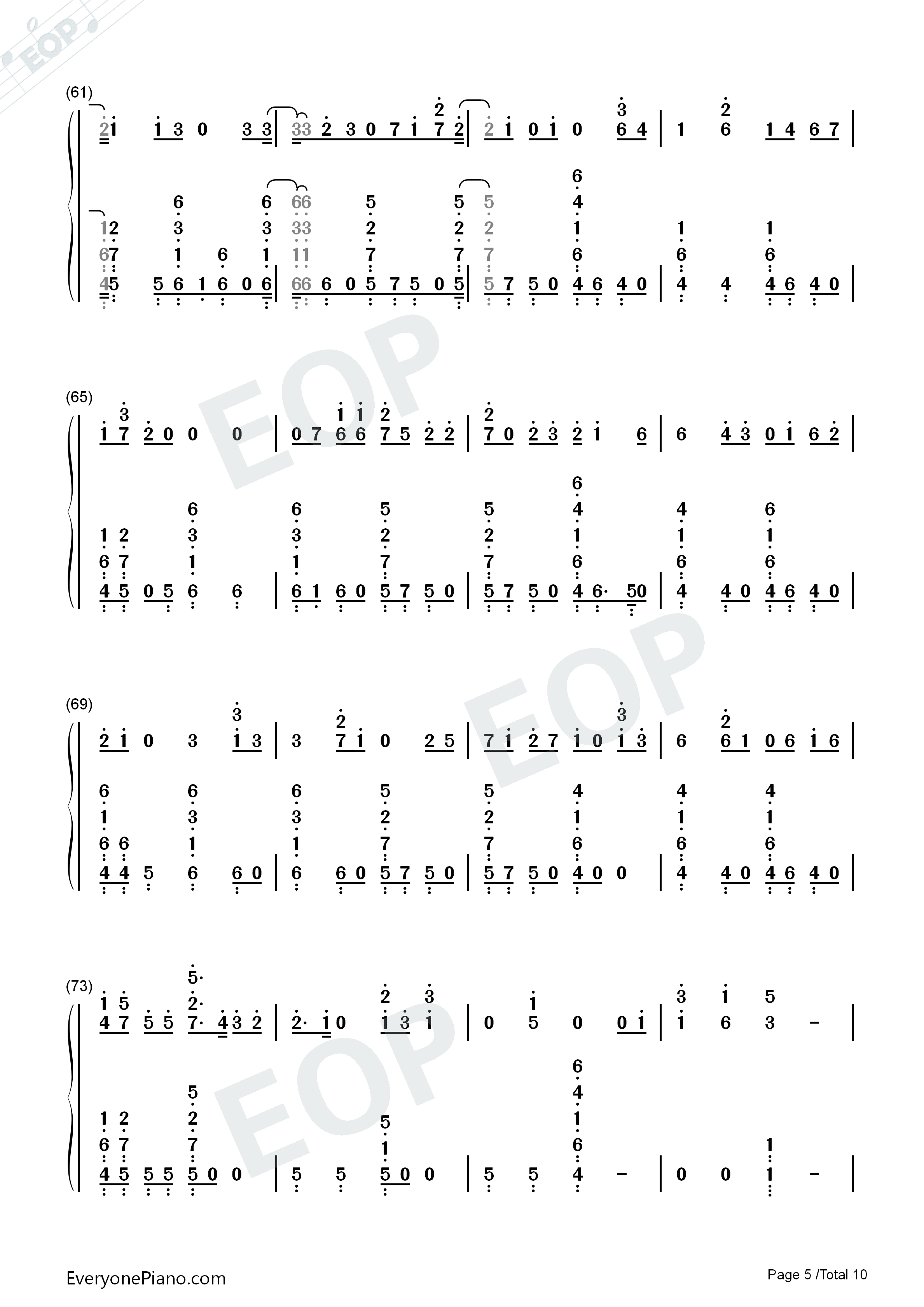 Bishops_Knife_Trick钢琴简谱_Fall_Out_Boy演唱