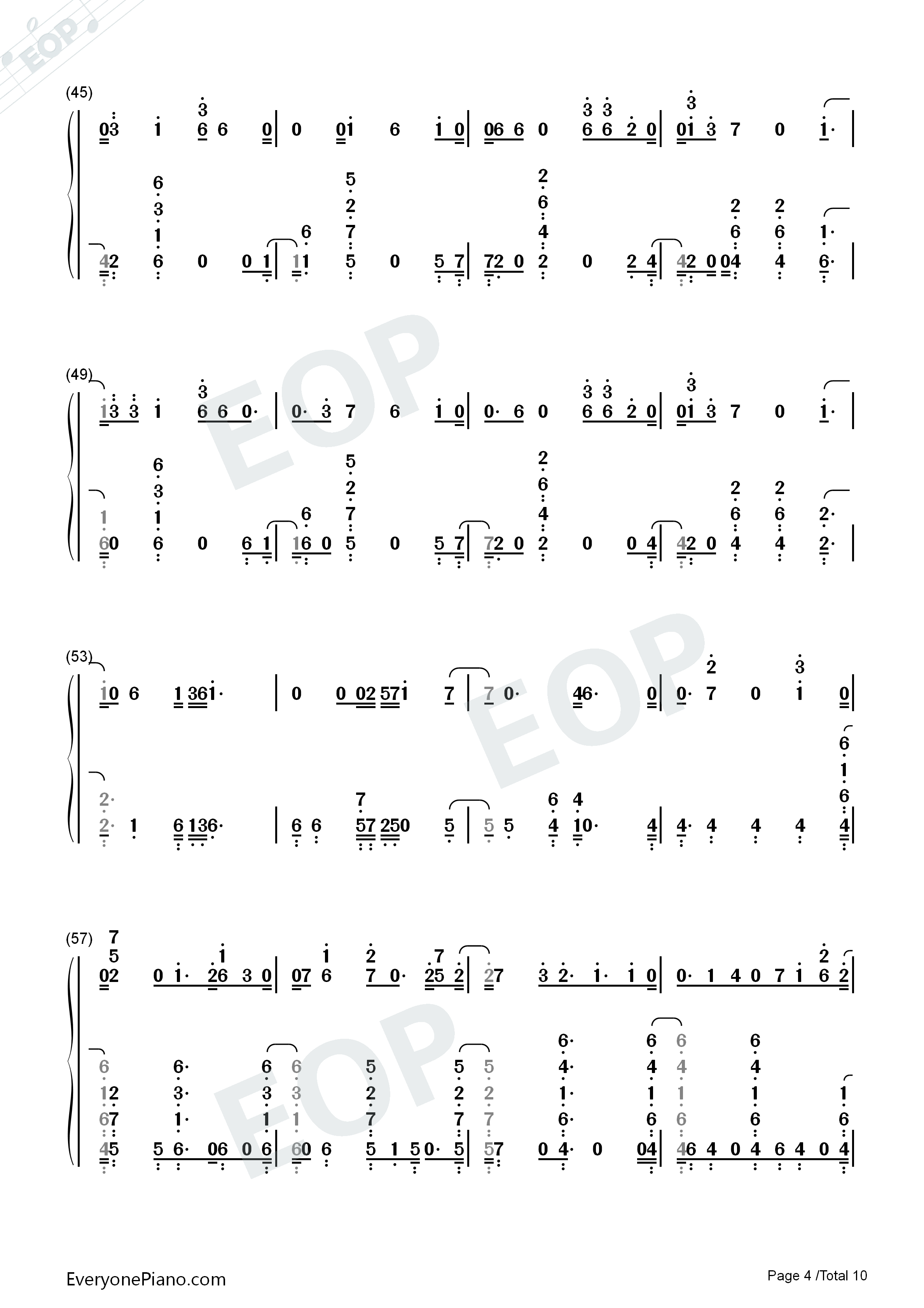 Bishops_Knife_Trick钢琴简谱_Fall_Out_Boy演唱