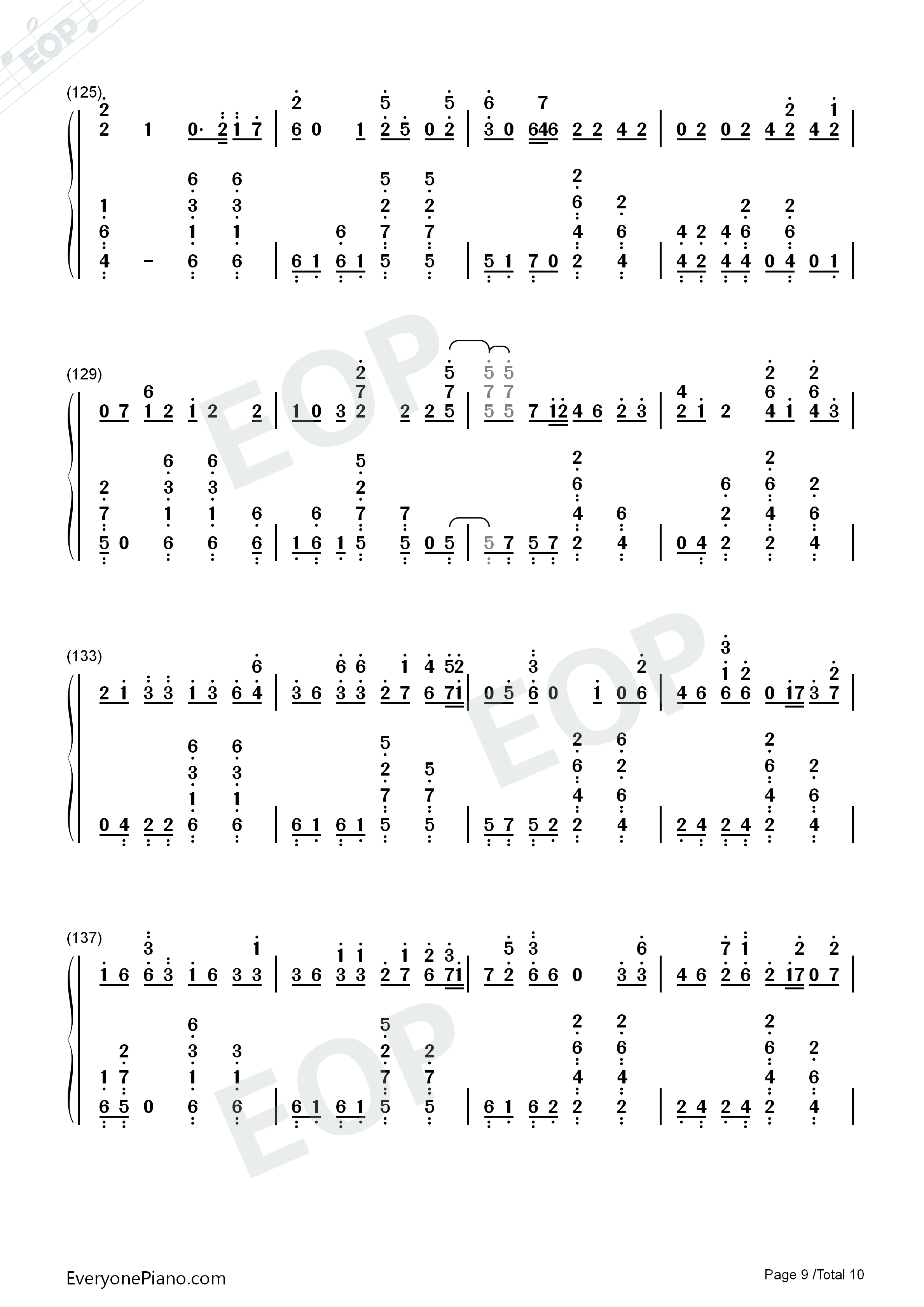 Bishops_Knife_Trick钢琴简谱_Fall_Out_Boy演唱