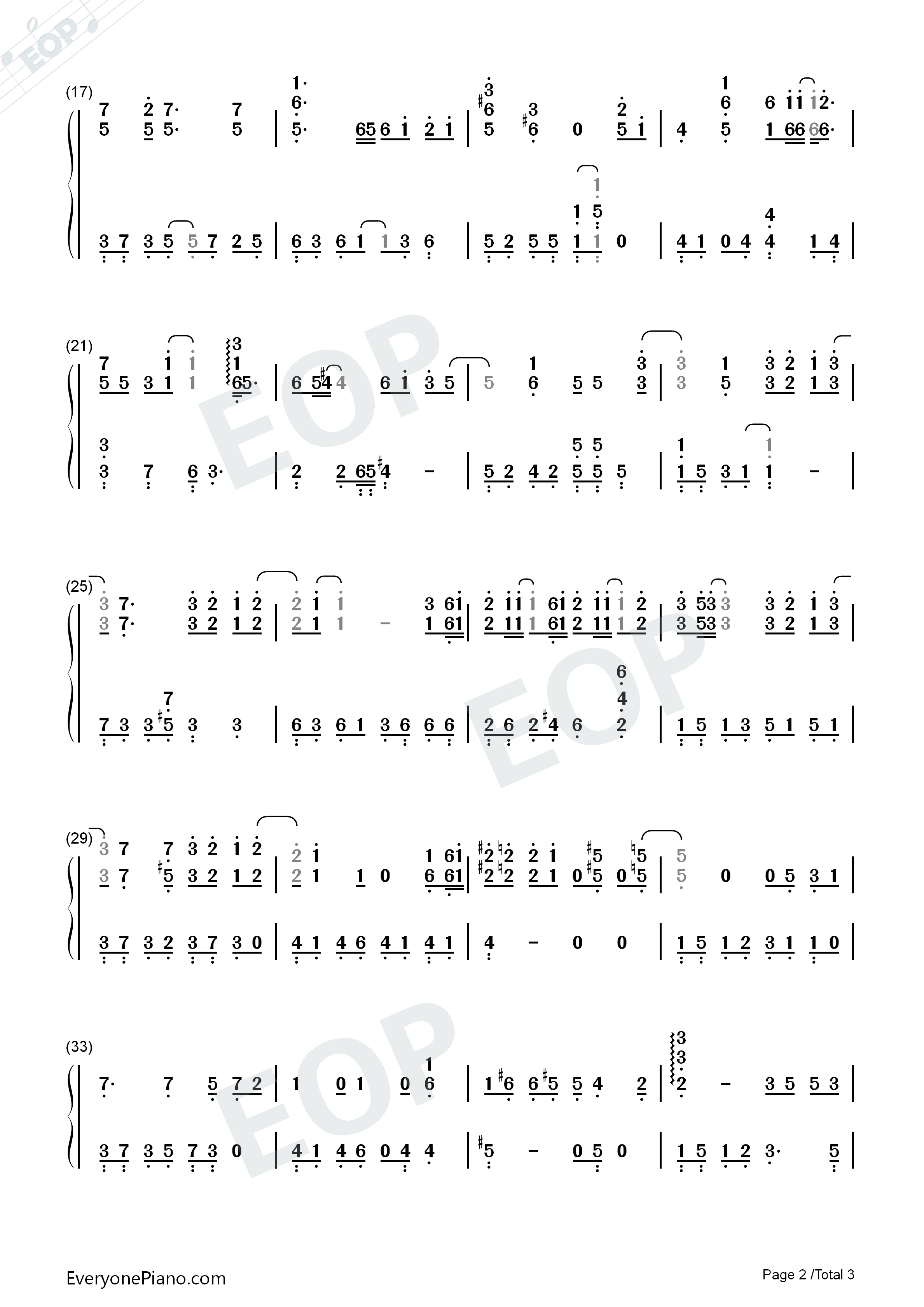 你要的爱钢琴简谱_戴佩妮演唱