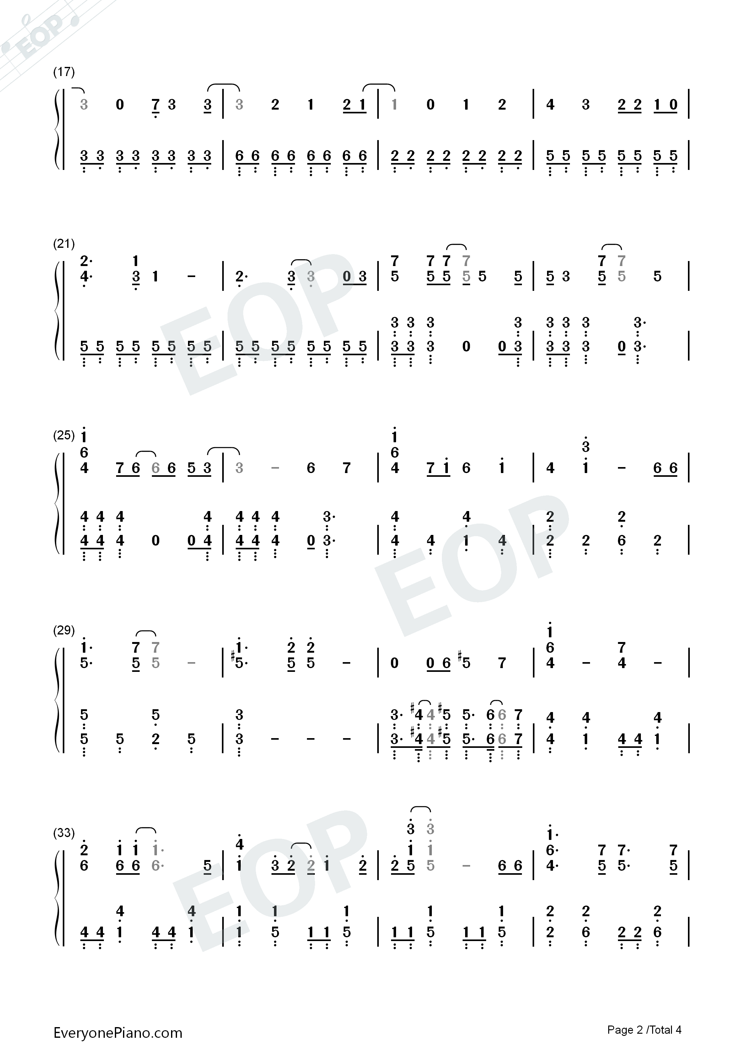 It's_all_in_the_game钢琴简谱_Qyoto演唱