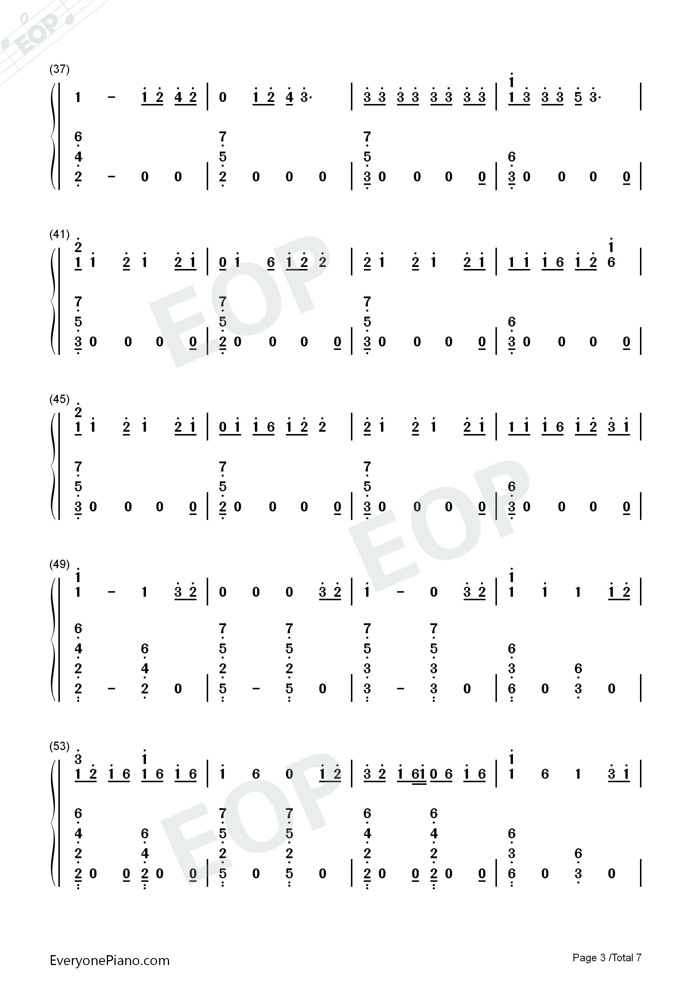 Dawn_Of_Us钢琴简谱_王嘉尔演唱